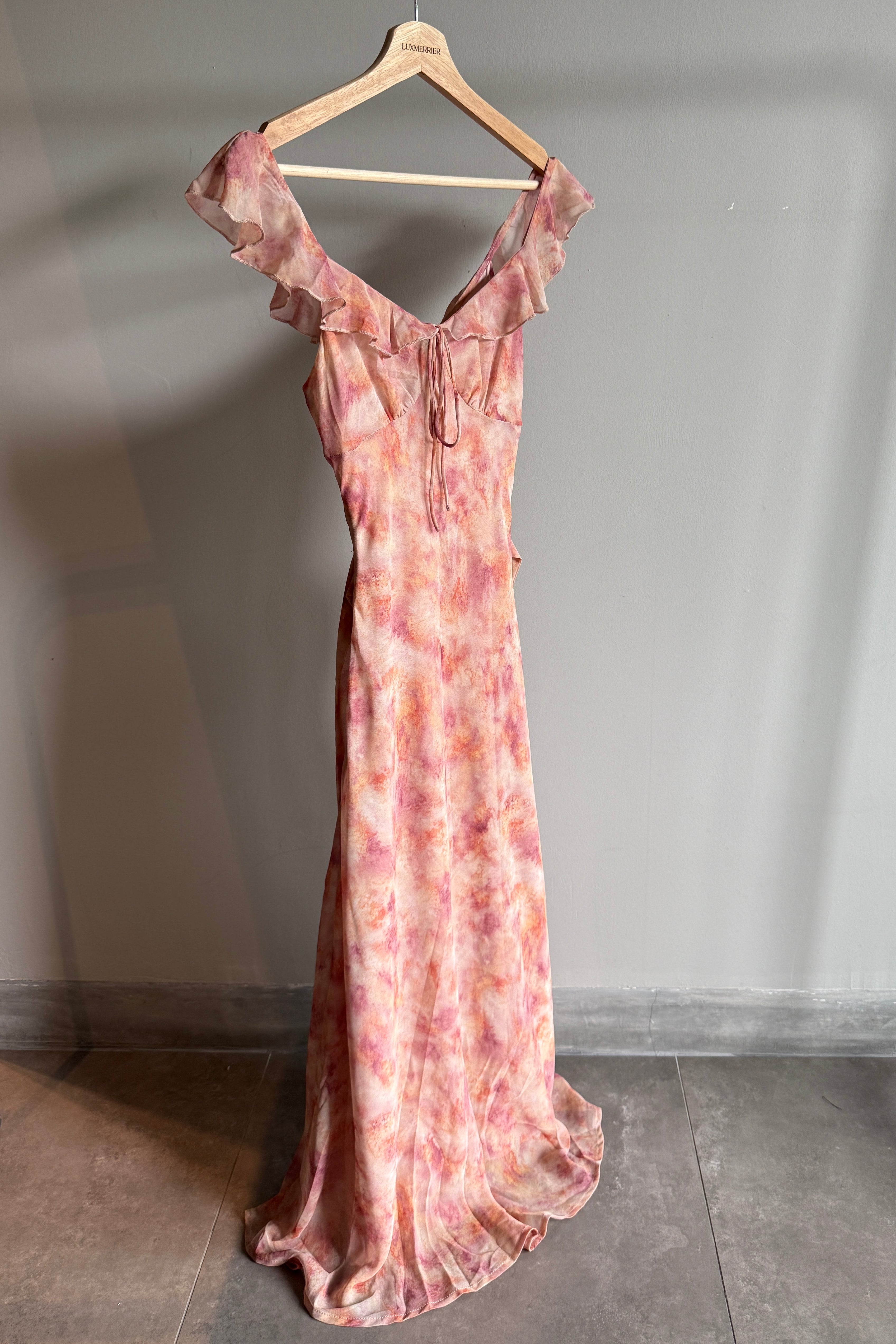 Rosalie Watercolor Maxi Dress (preorder)