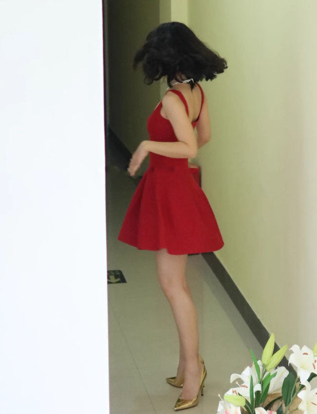 Fay dress (ready stock in green/ 3 colours)