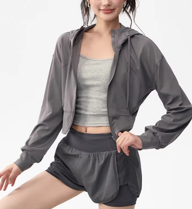 Relaxed Hoodie Sports Jacket (preorder/ 4 colours)