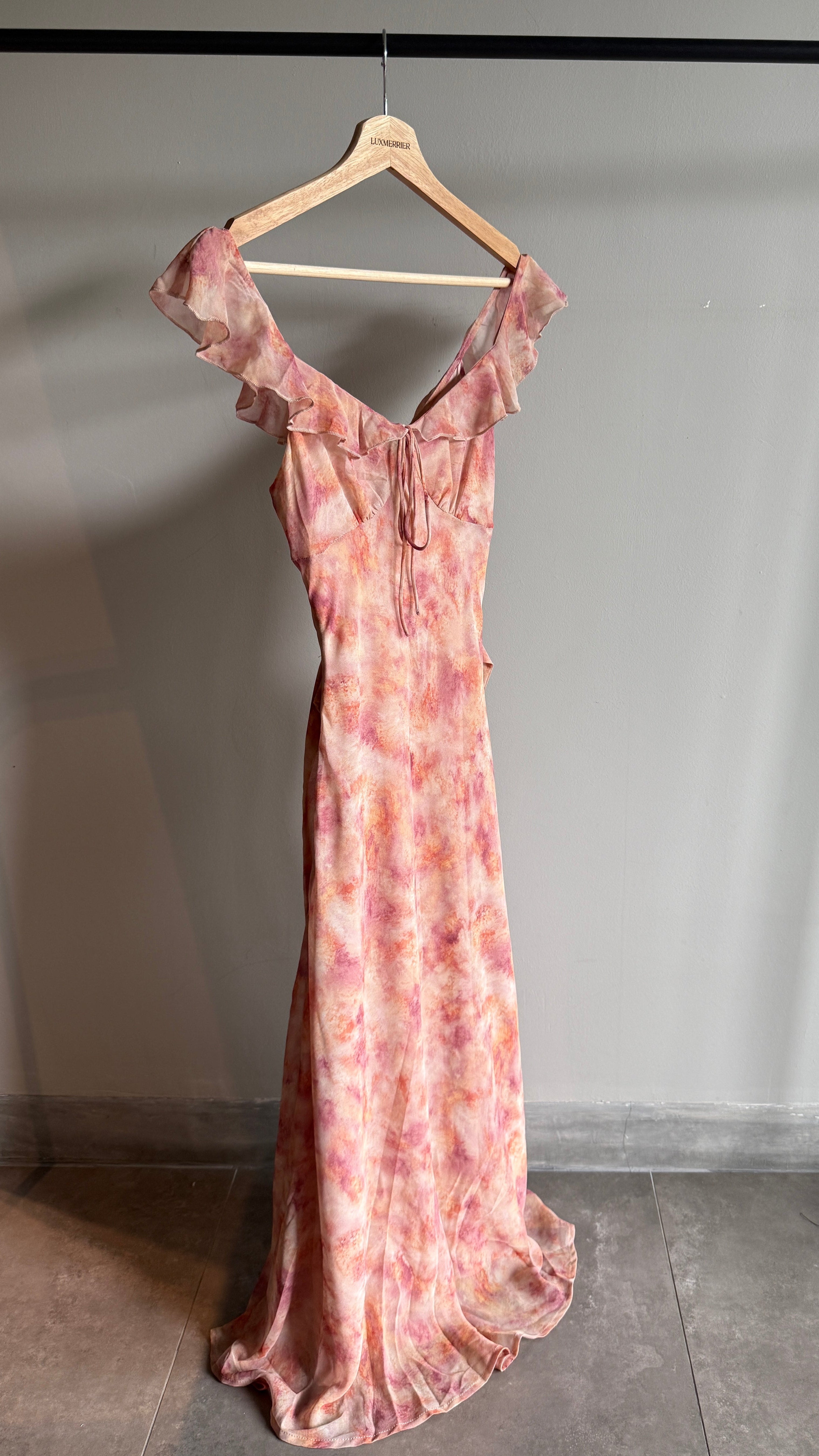 Rosalie Watercolor Maxi Dress (preorder)
