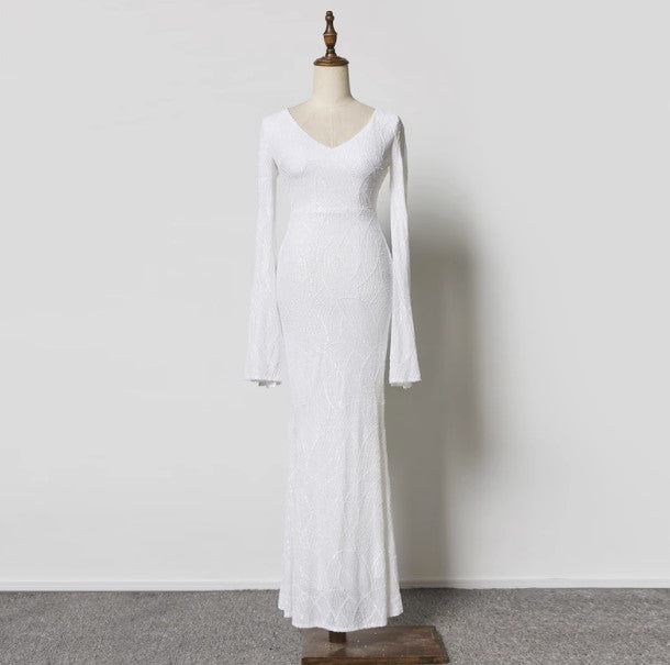 Lustre gown (preorder/ 6 colours)