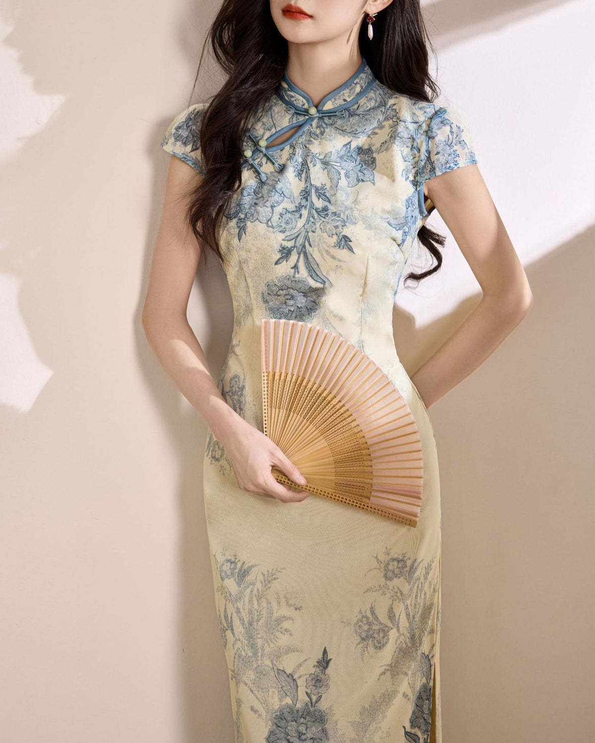 Sybella porcelain cheongsam (preorder)
