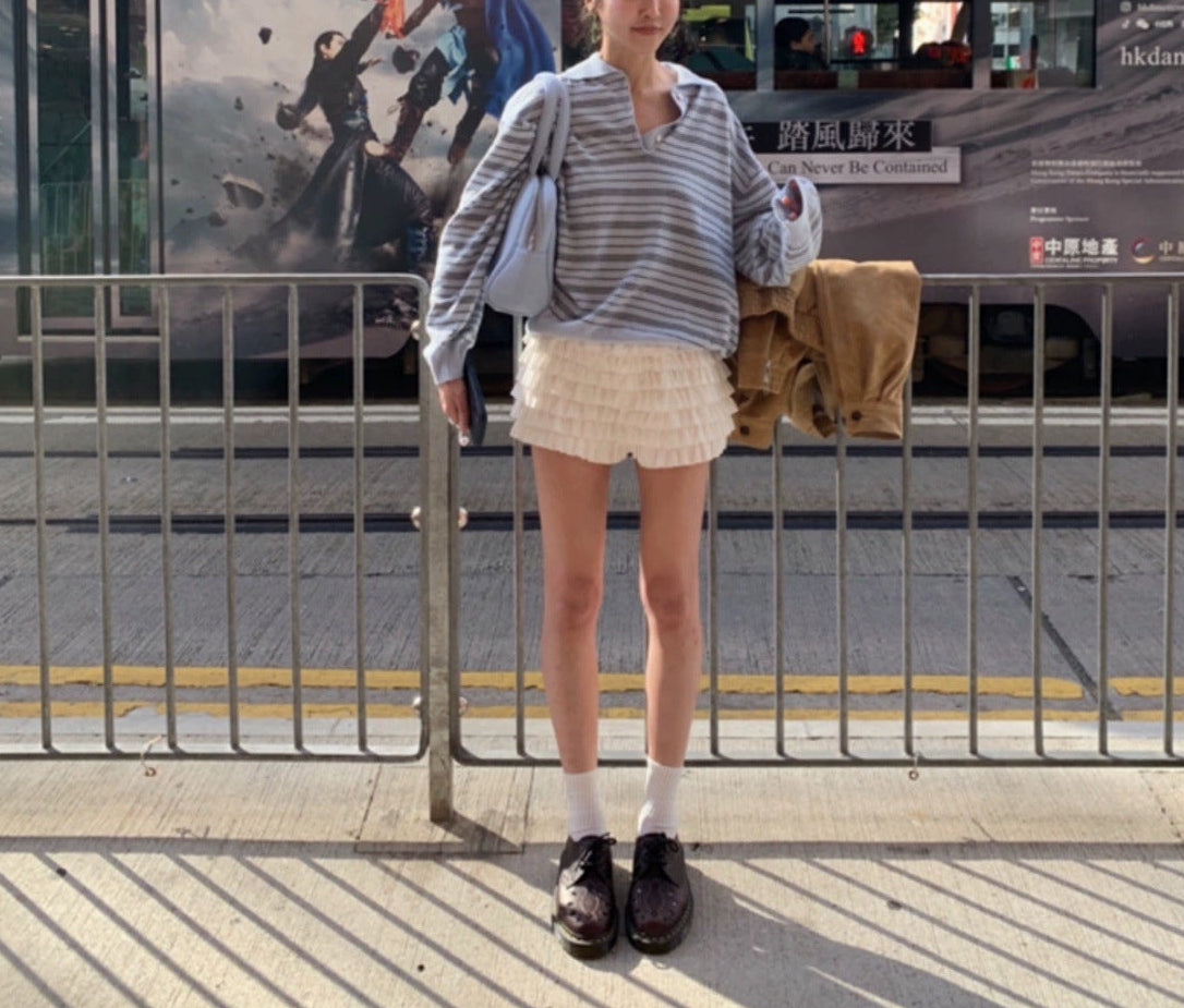 Chic layered skort (preorder)