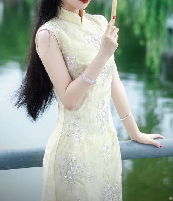 Poetry cheongsam (preorder)