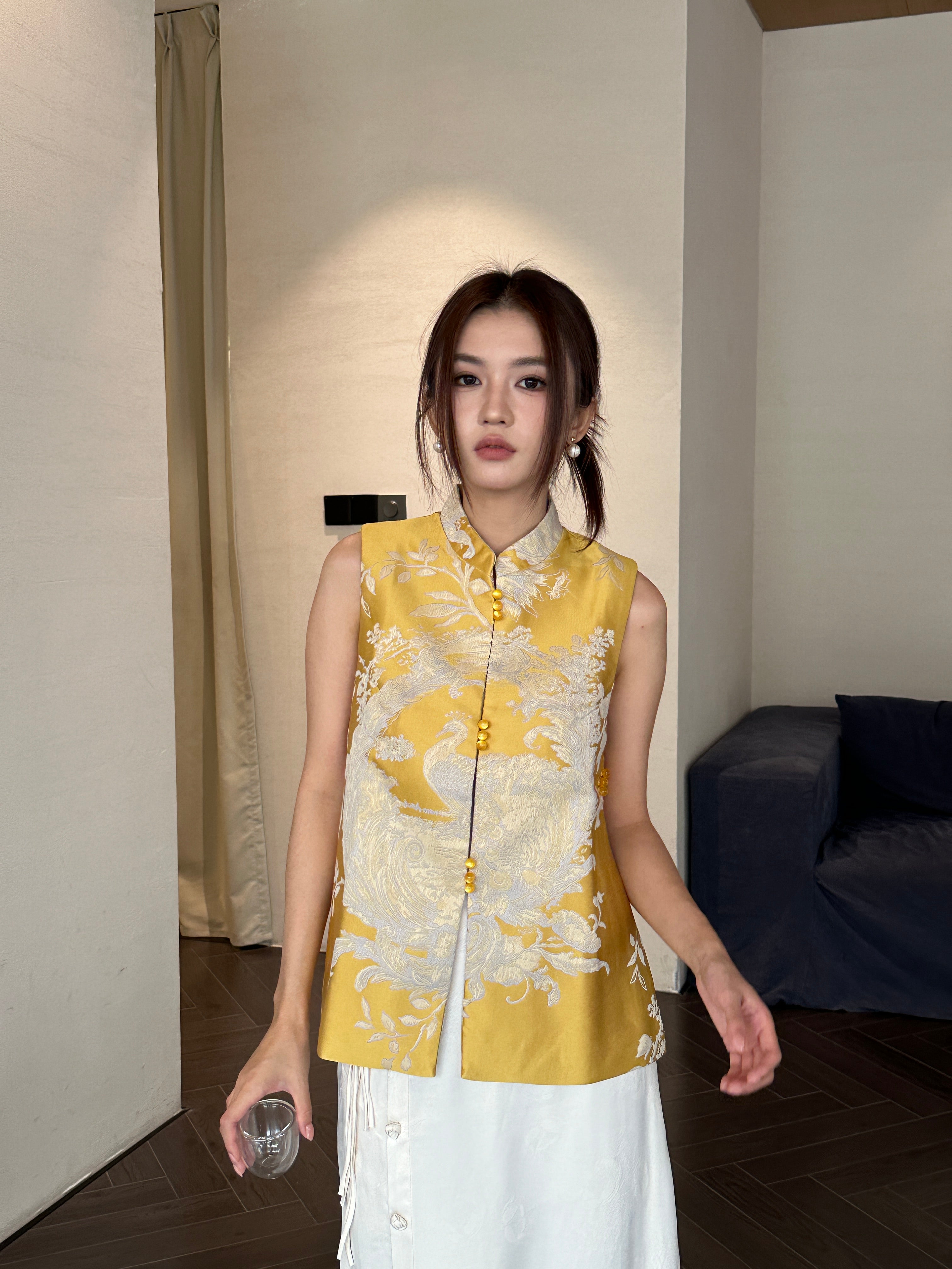 Regal cheongsam top