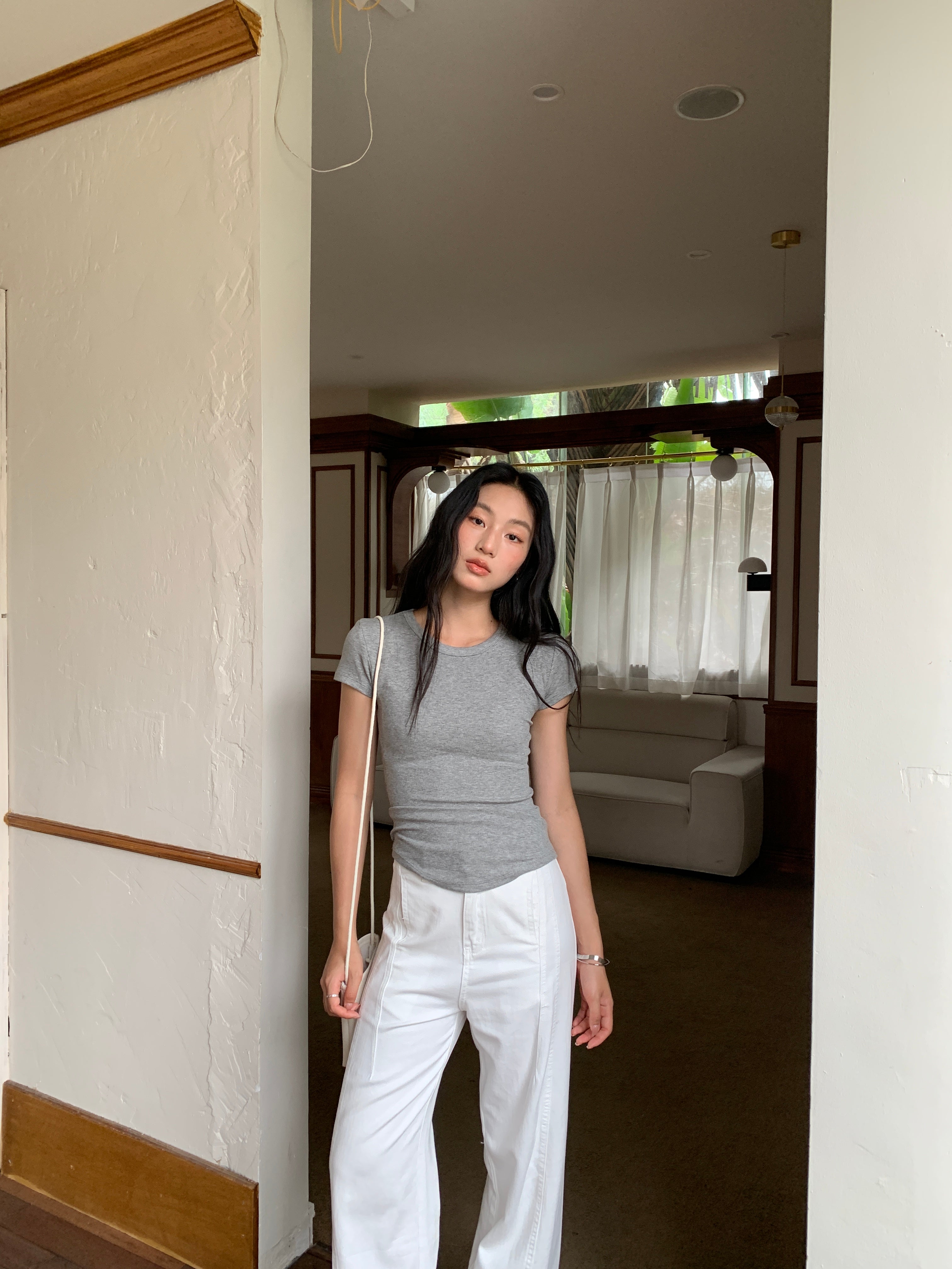 Ginny fitted top (ready stock)