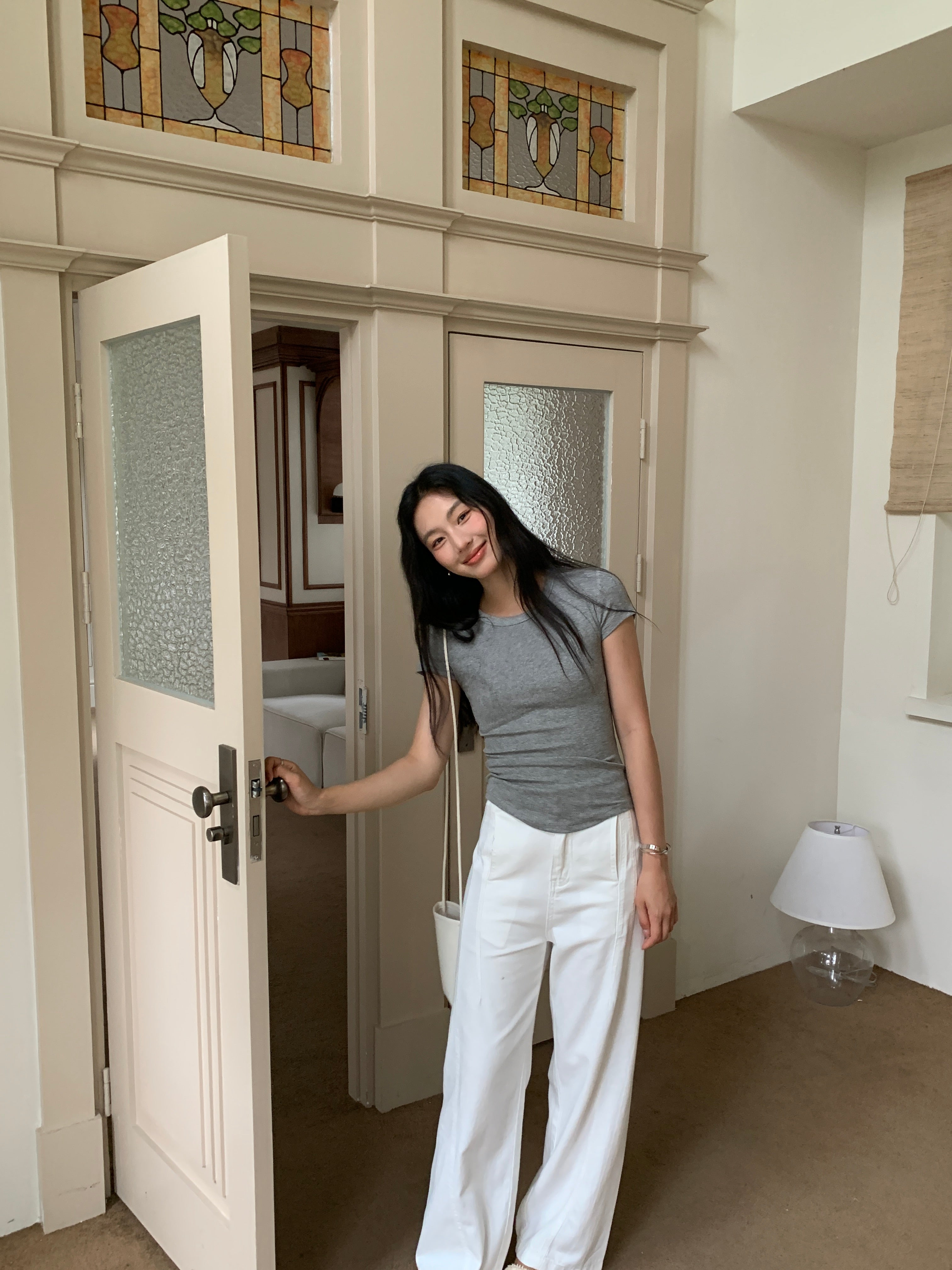 Ginny fitted top (ready stock)