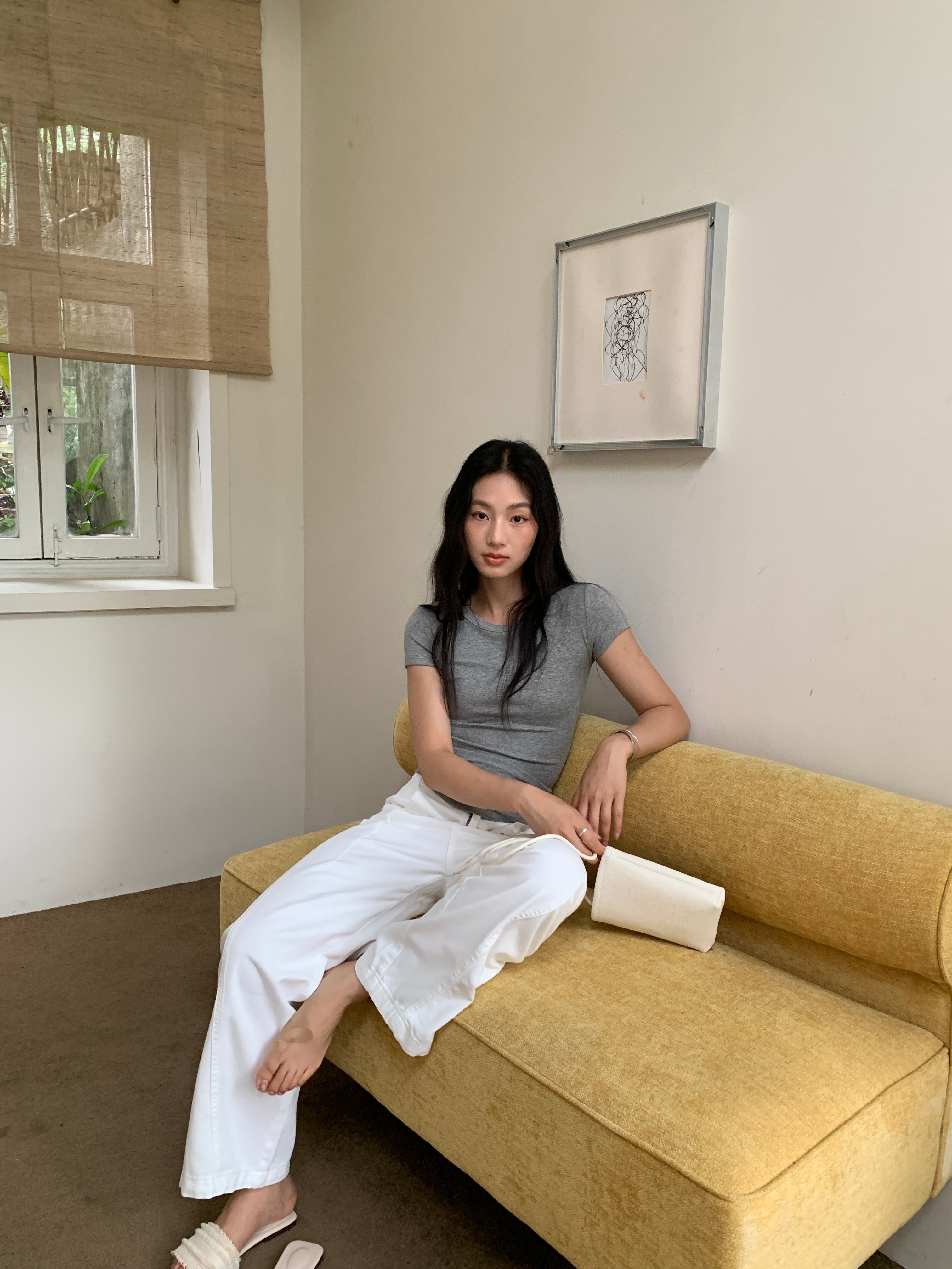 Ginny fitted top (ready stock)