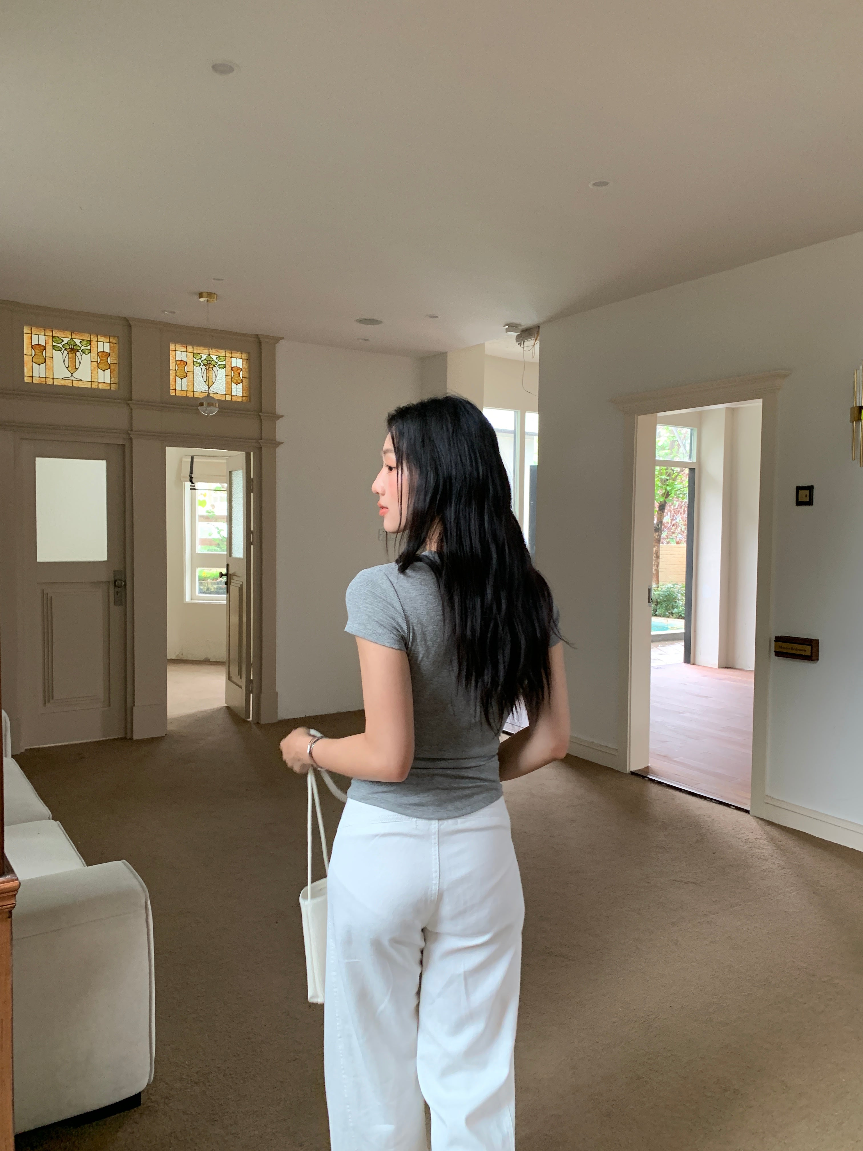 Ginny fitted top (ready stock)