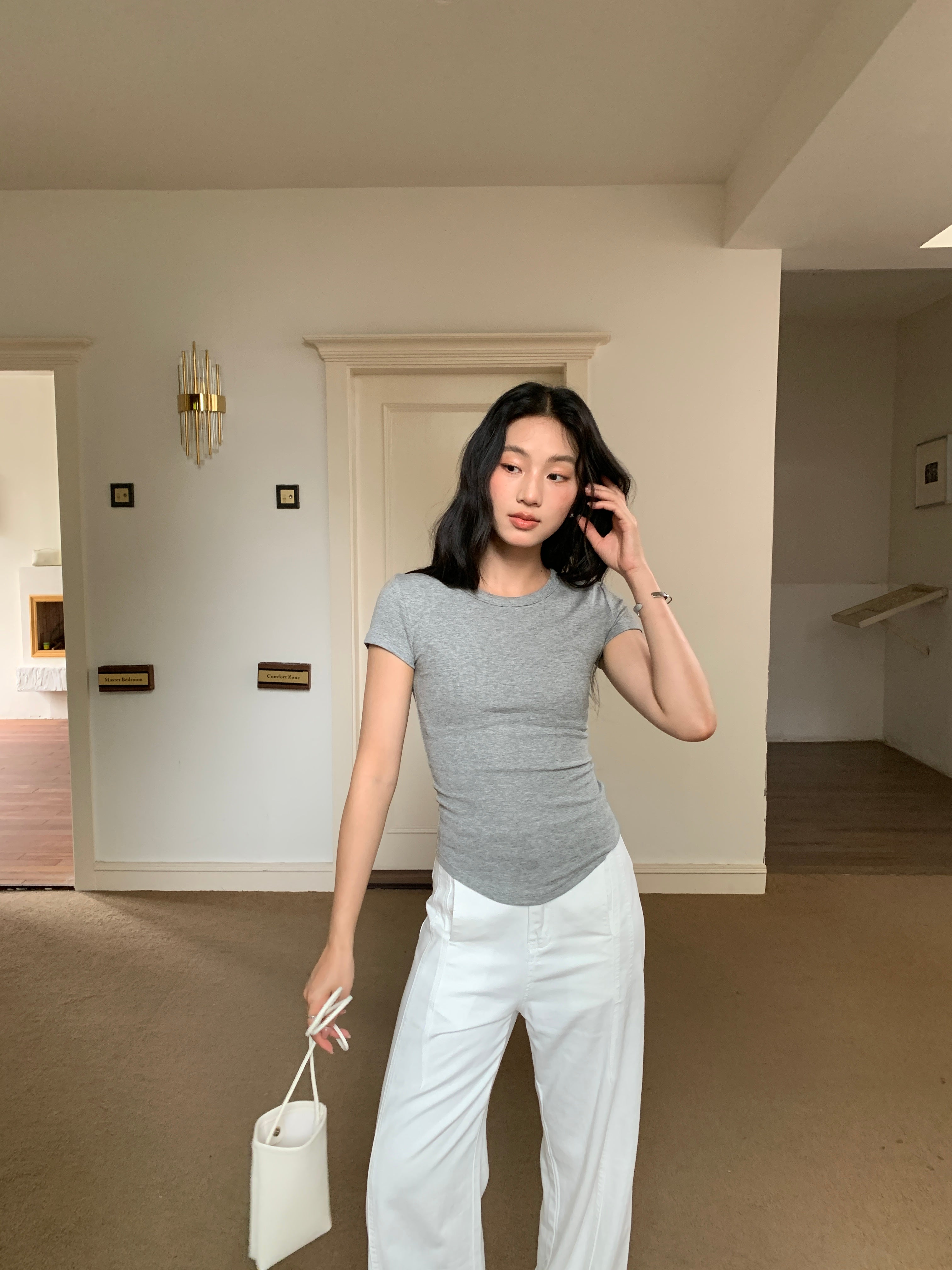 Ginny fitted top (ready stock)