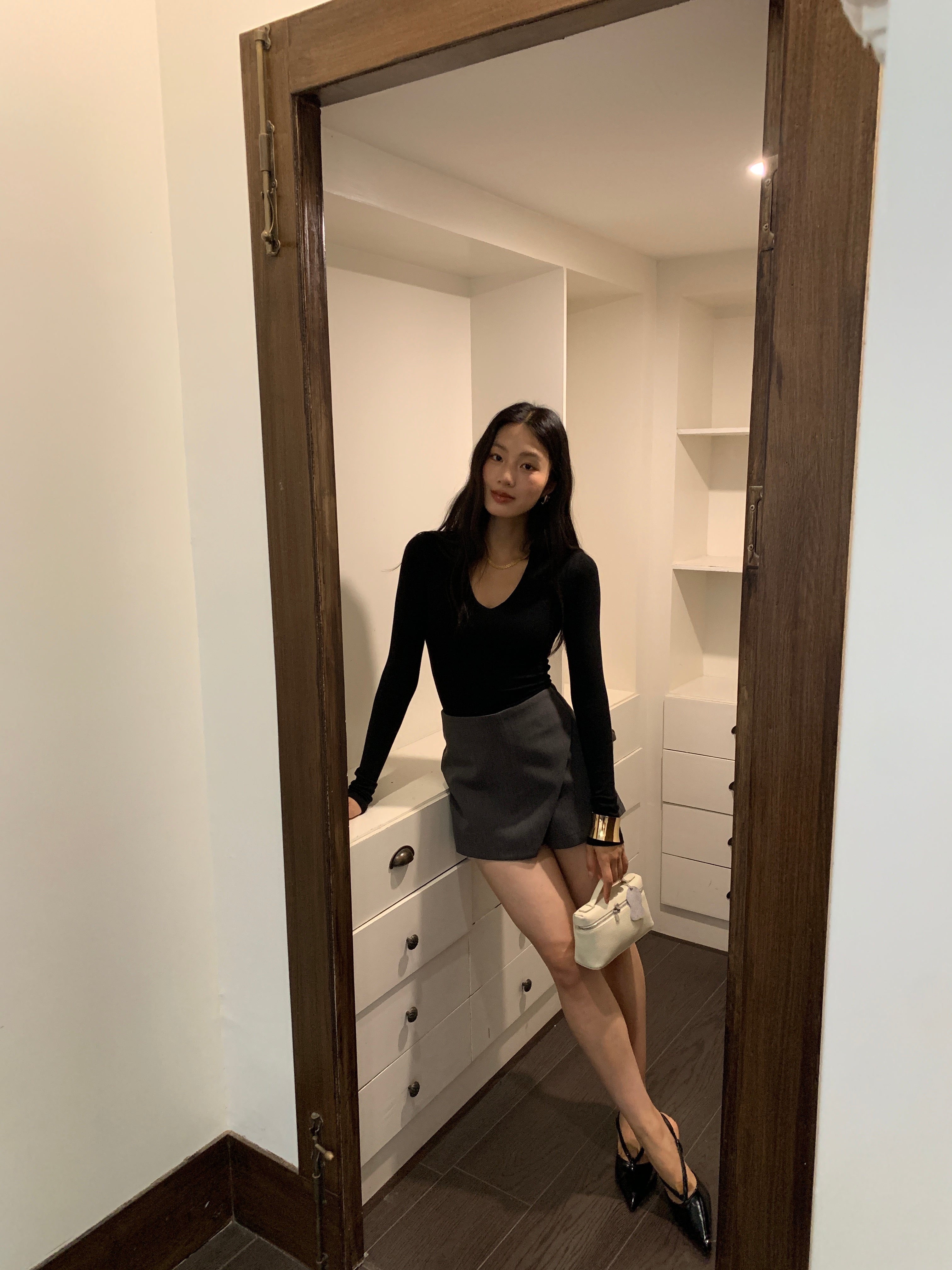 Overlap skort (preorder/ 2 colours)