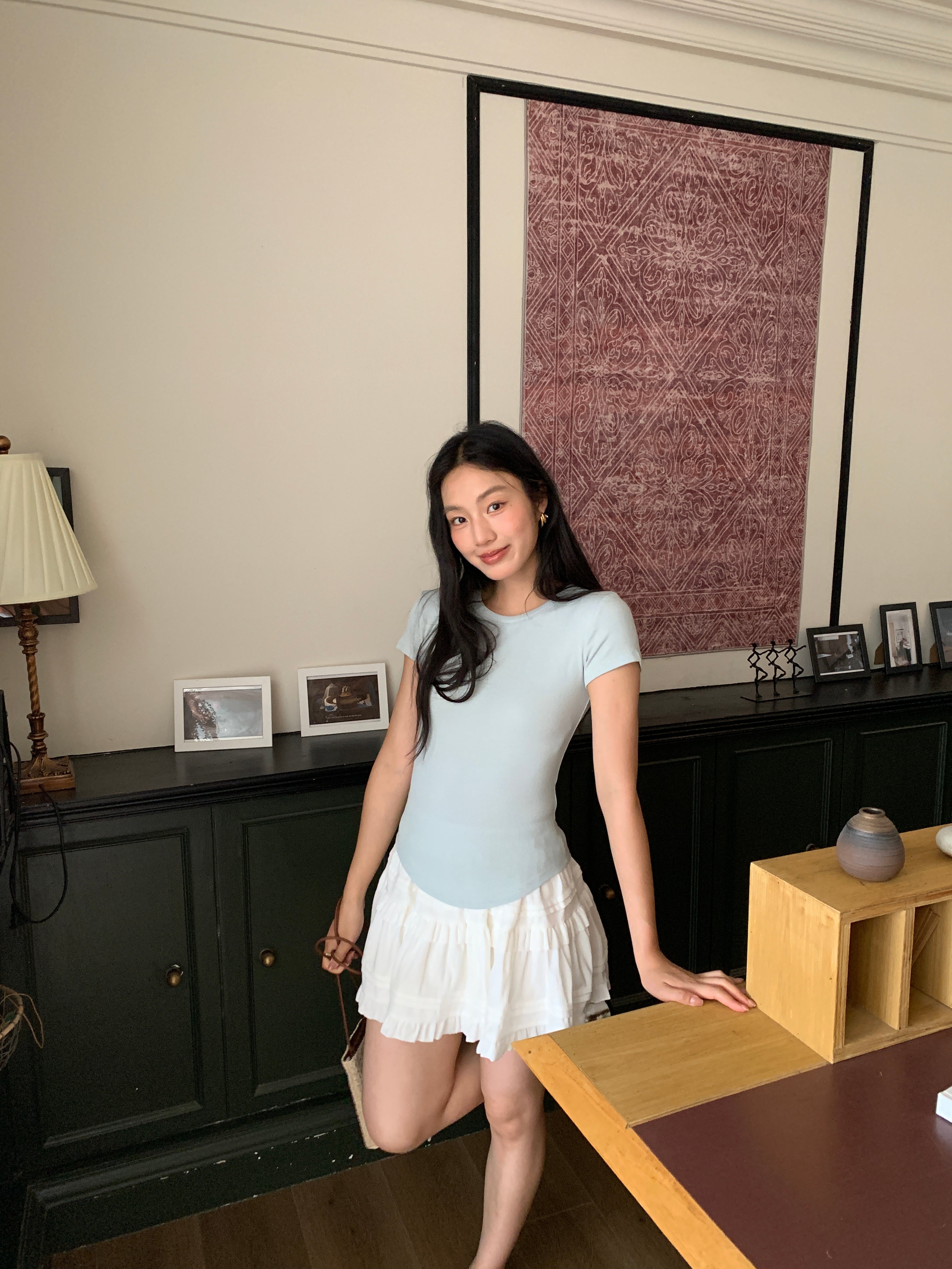 Ginny fitted top (ready stock)