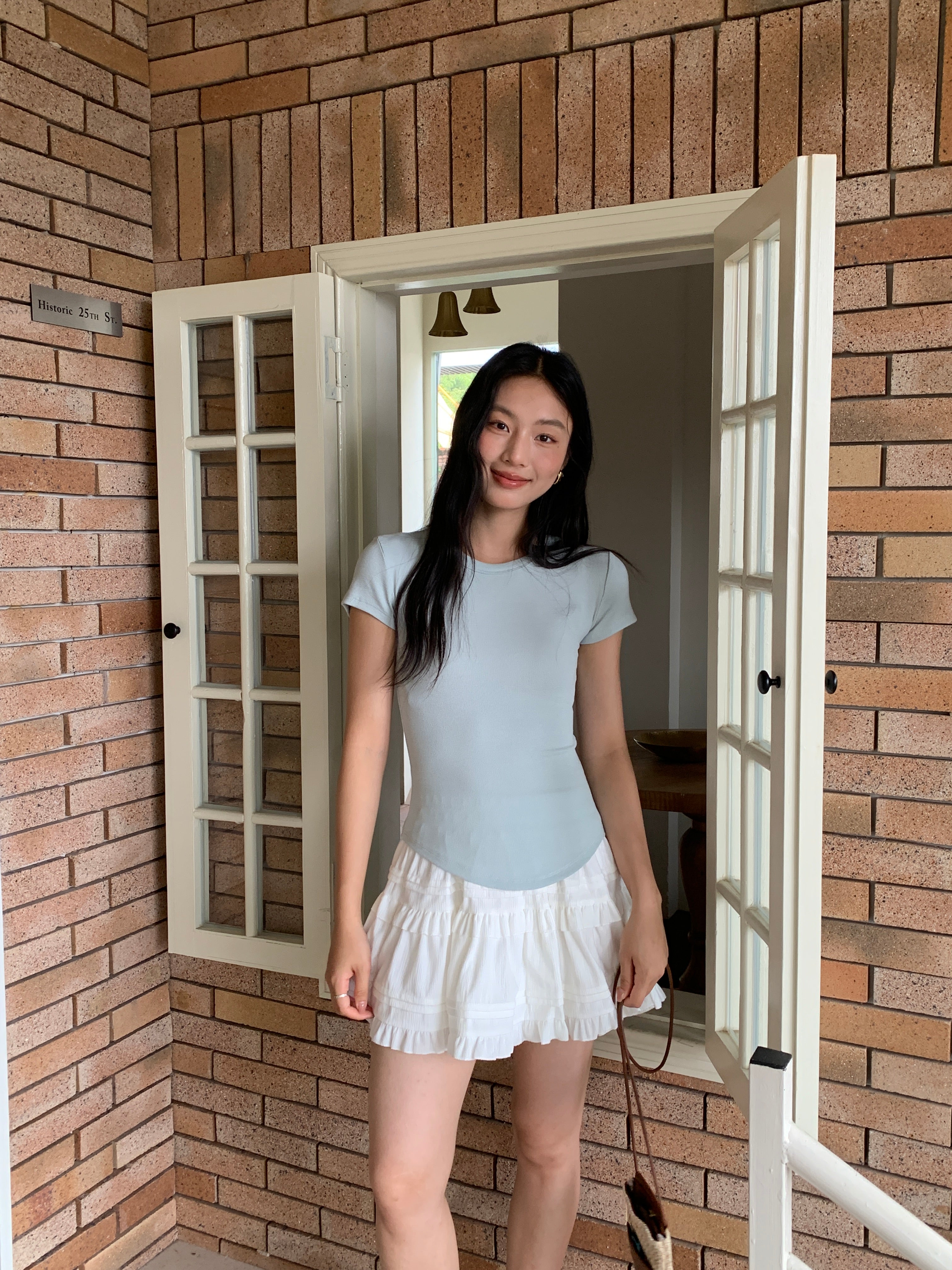 Ginny fitted top (ready stock)