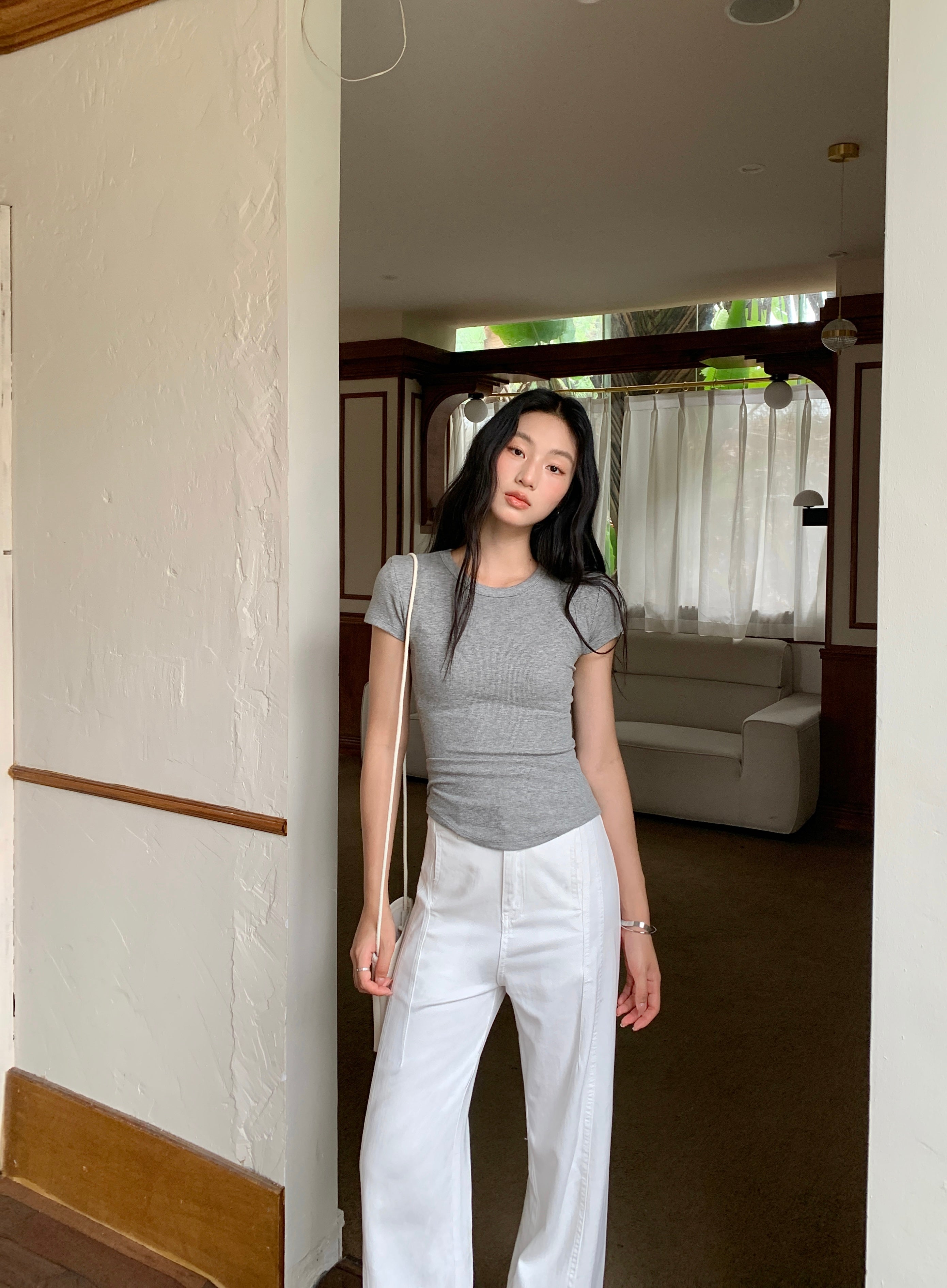 Ginny fitted top (ready stock)