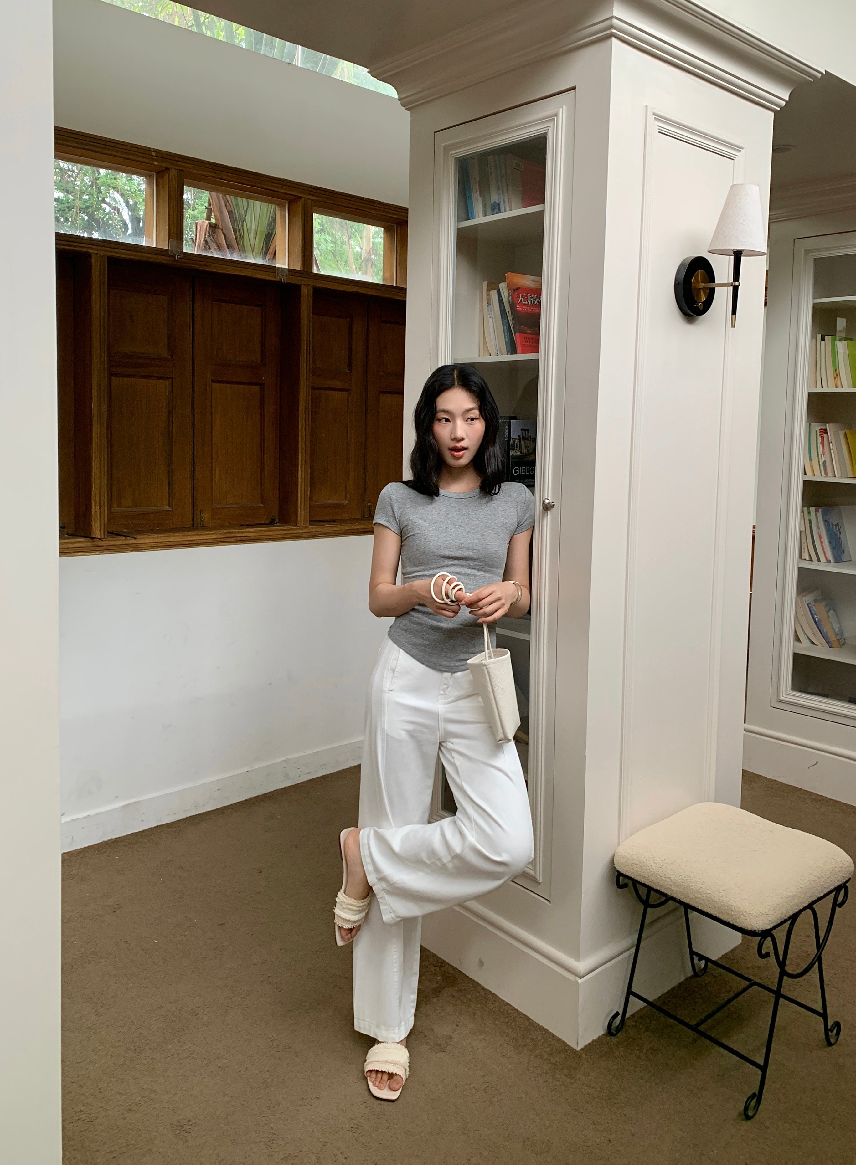 Ginny fitted top (ready stock)