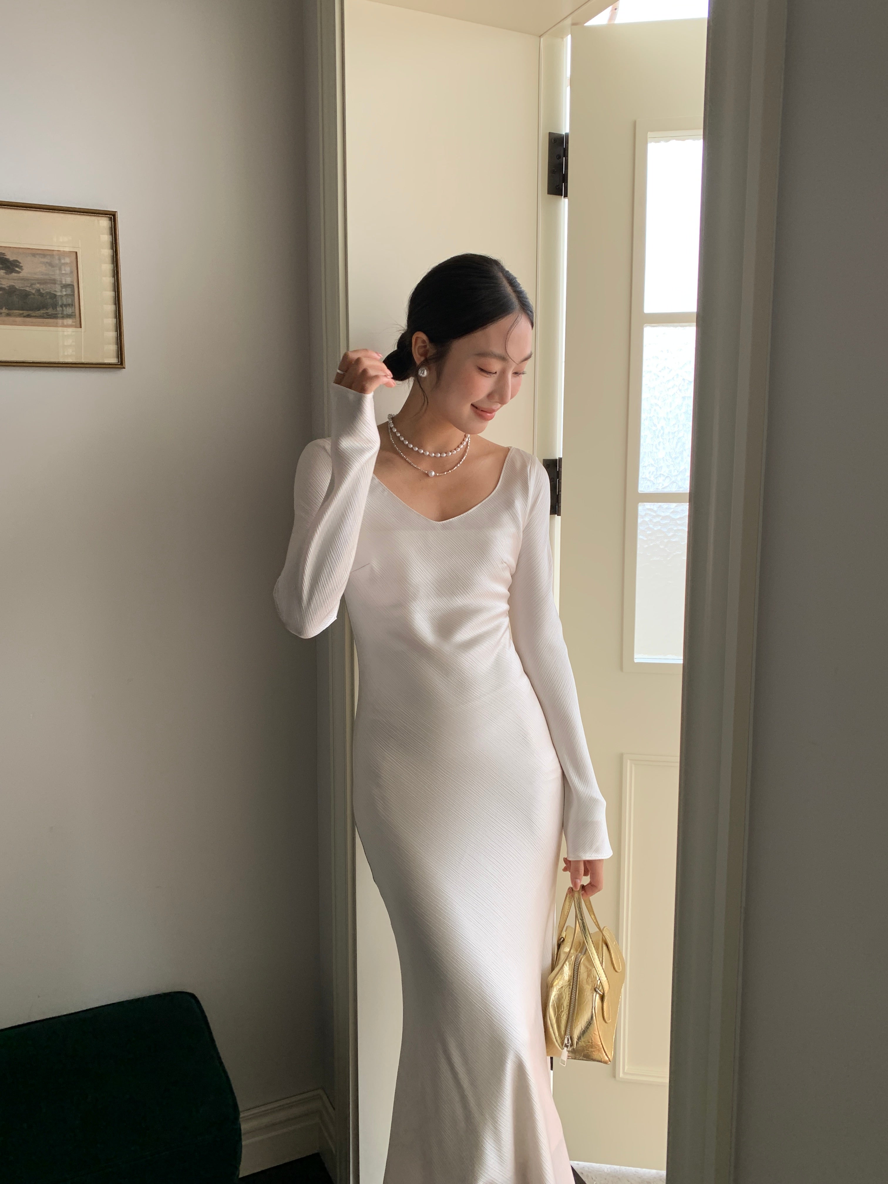 Nightingale maxi dress (ready stock)