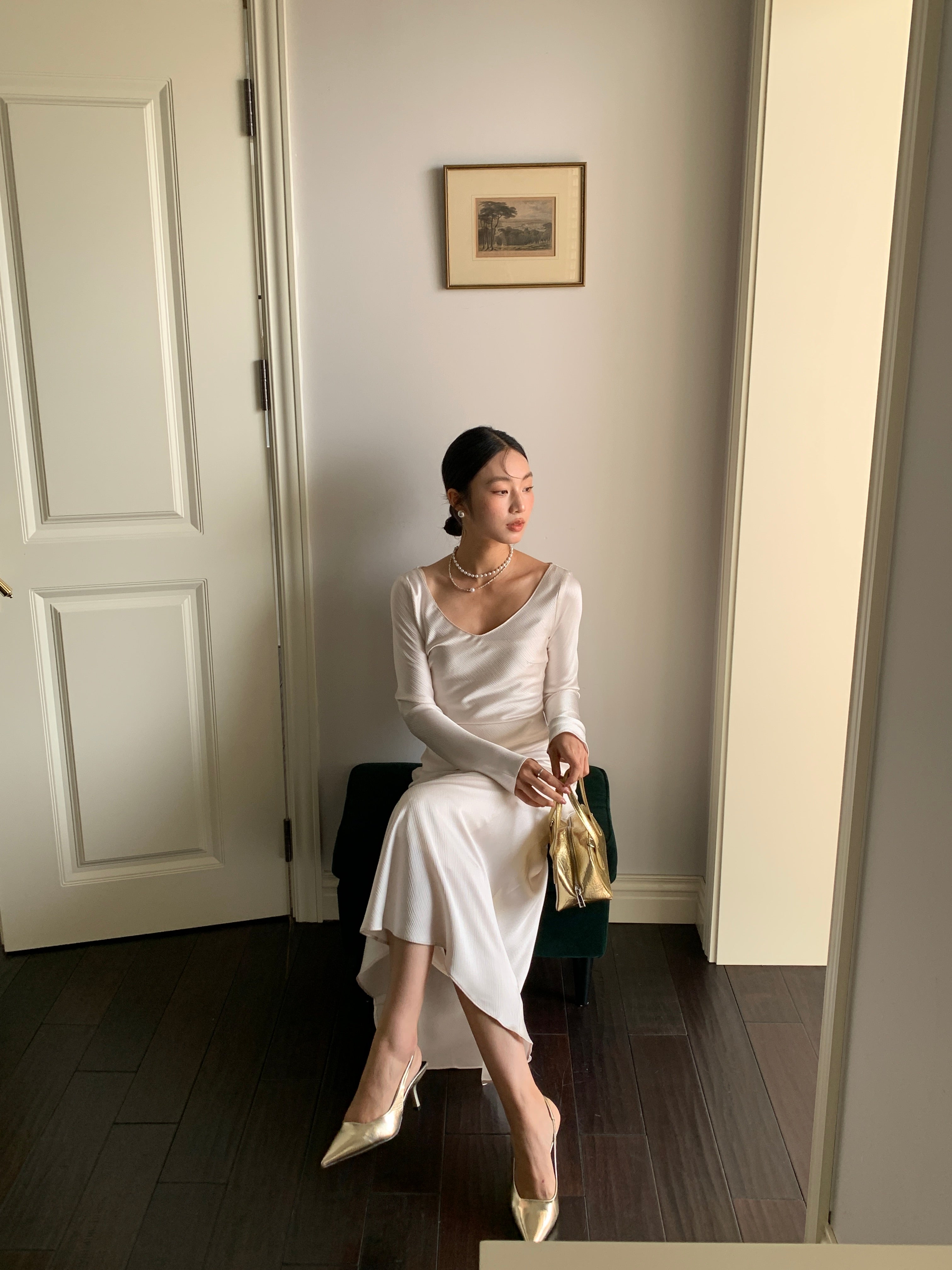 Nightingale maxi dress (ready stock)