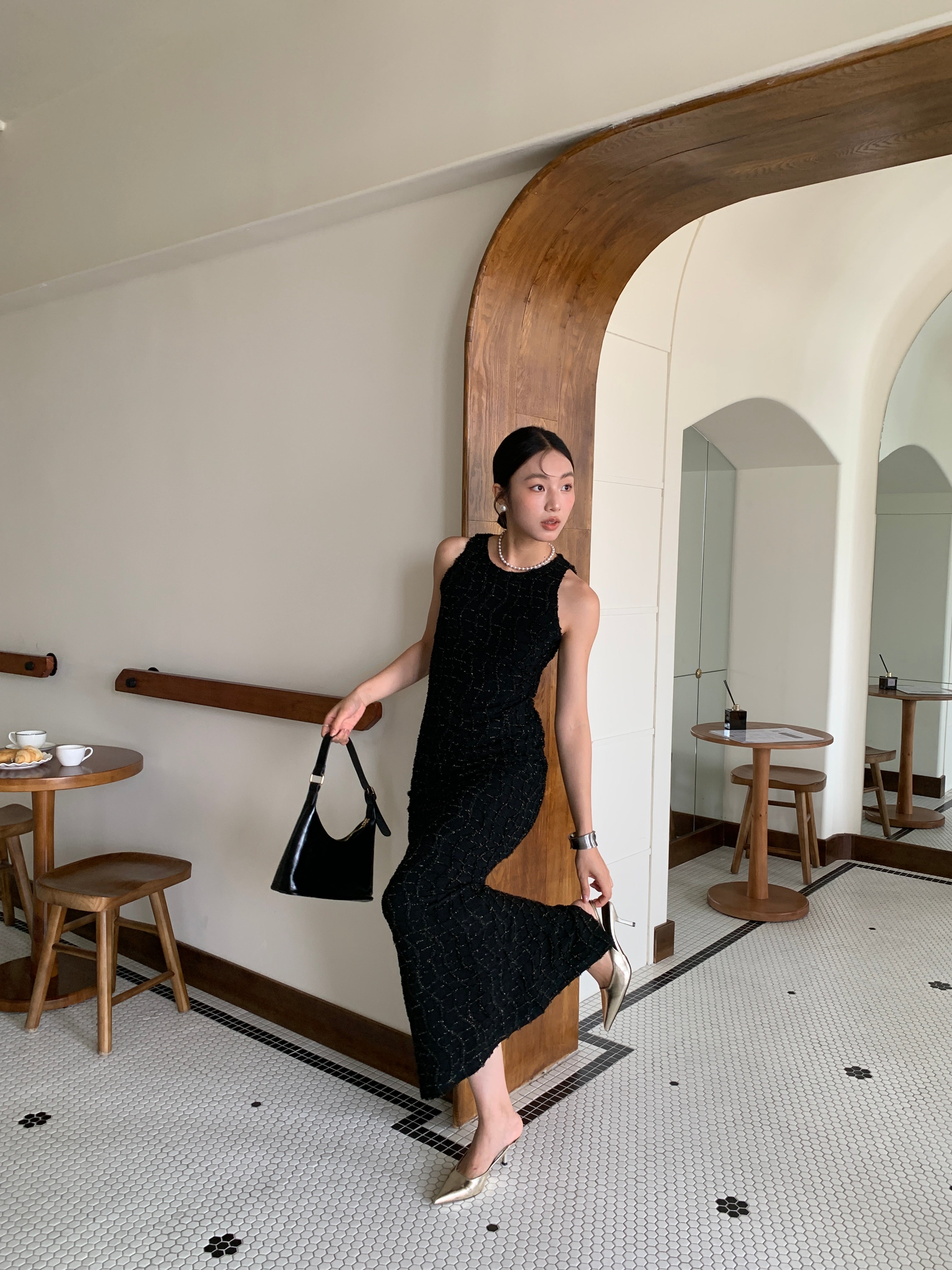 Bene maxi dress (ready stock in S)