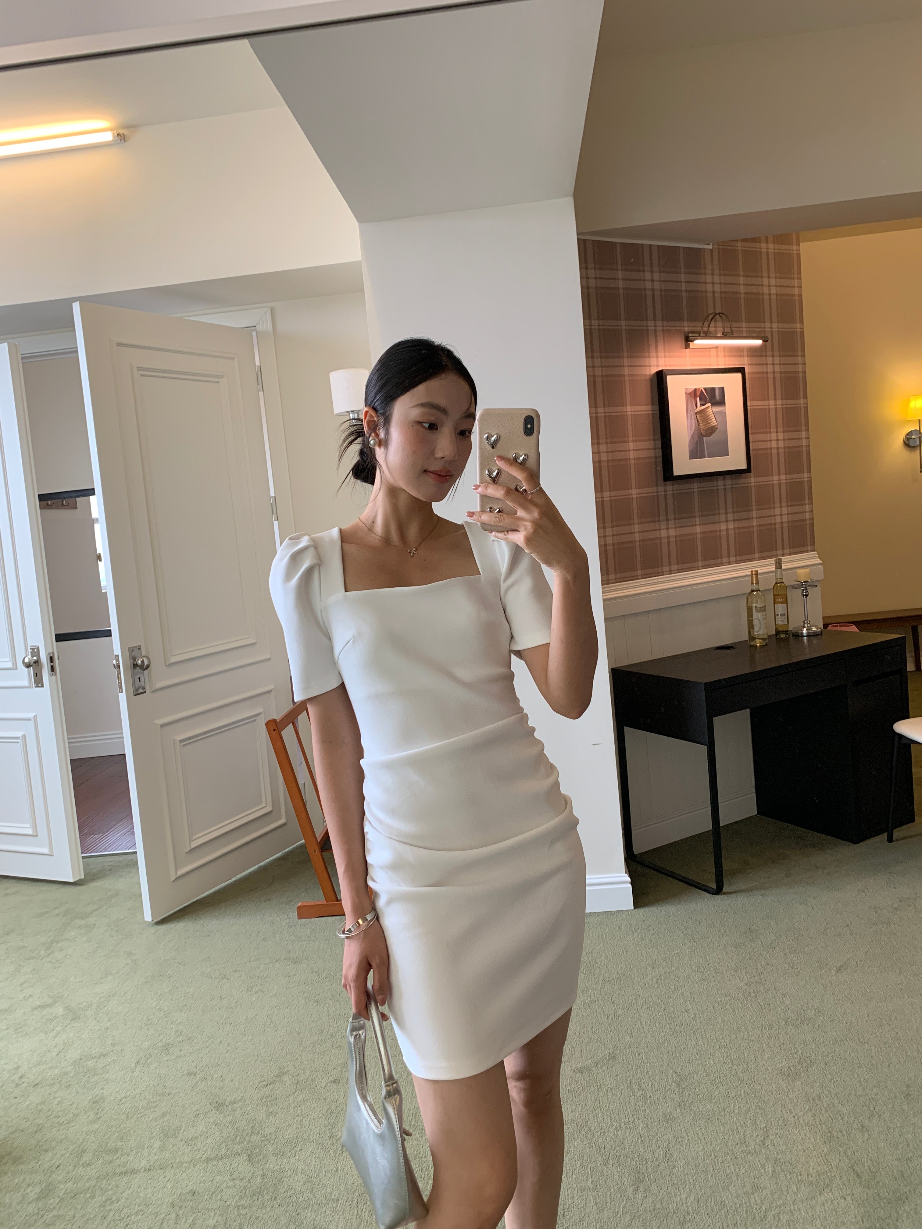 Penns dress (READY STOCK IN BLACK&WHITE (S))