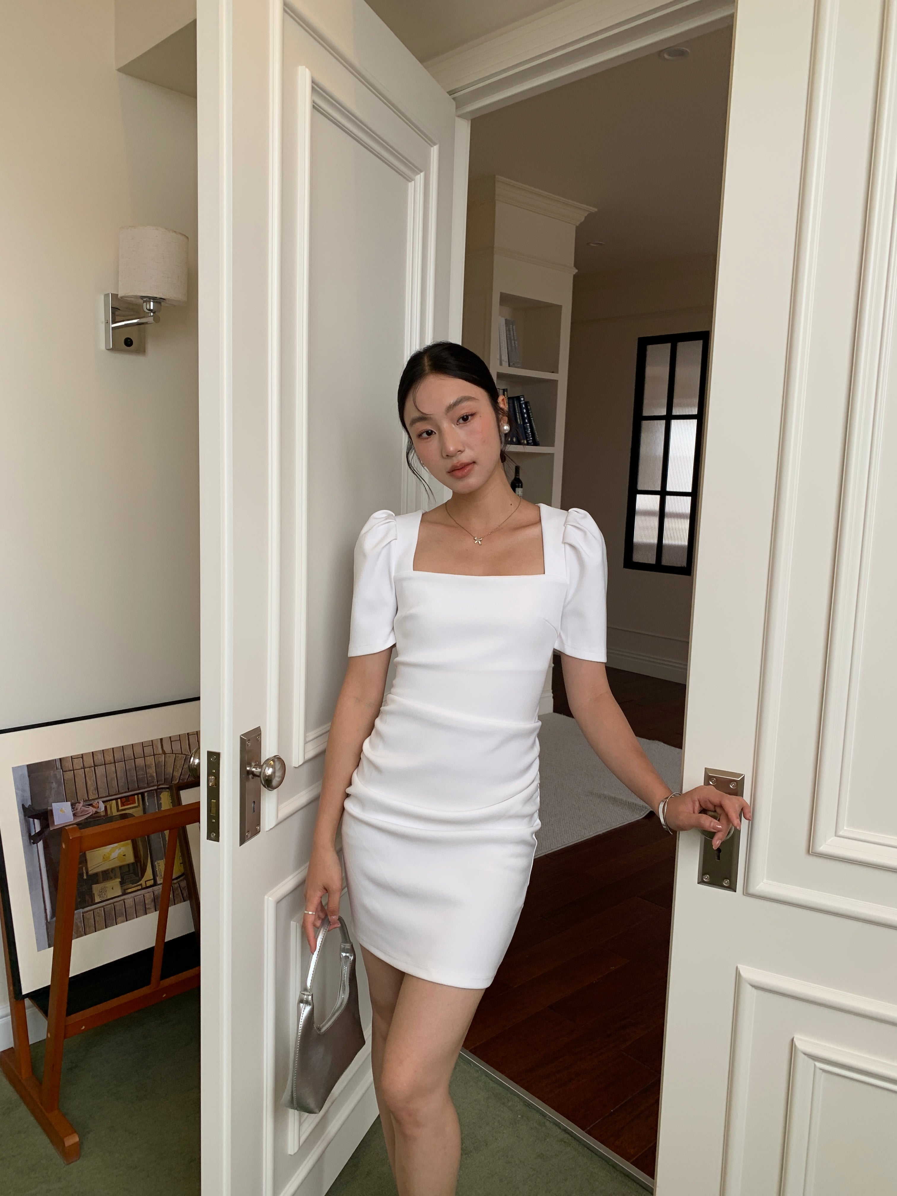 Penns dress (READY STOCK IN BLACK&WHITE (S))