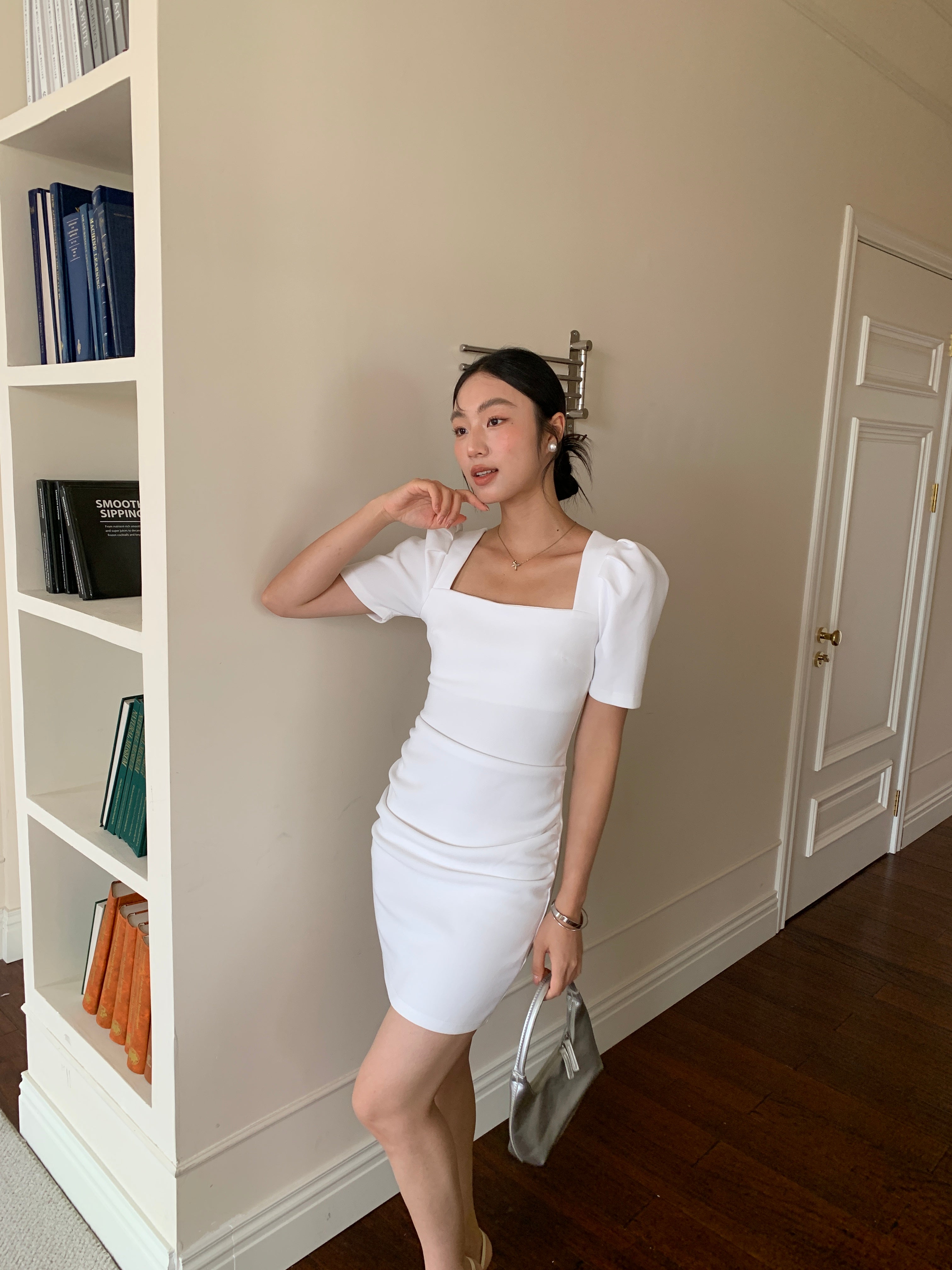 Penns dress (READY STOCK IN BLACK&WHITE (S))