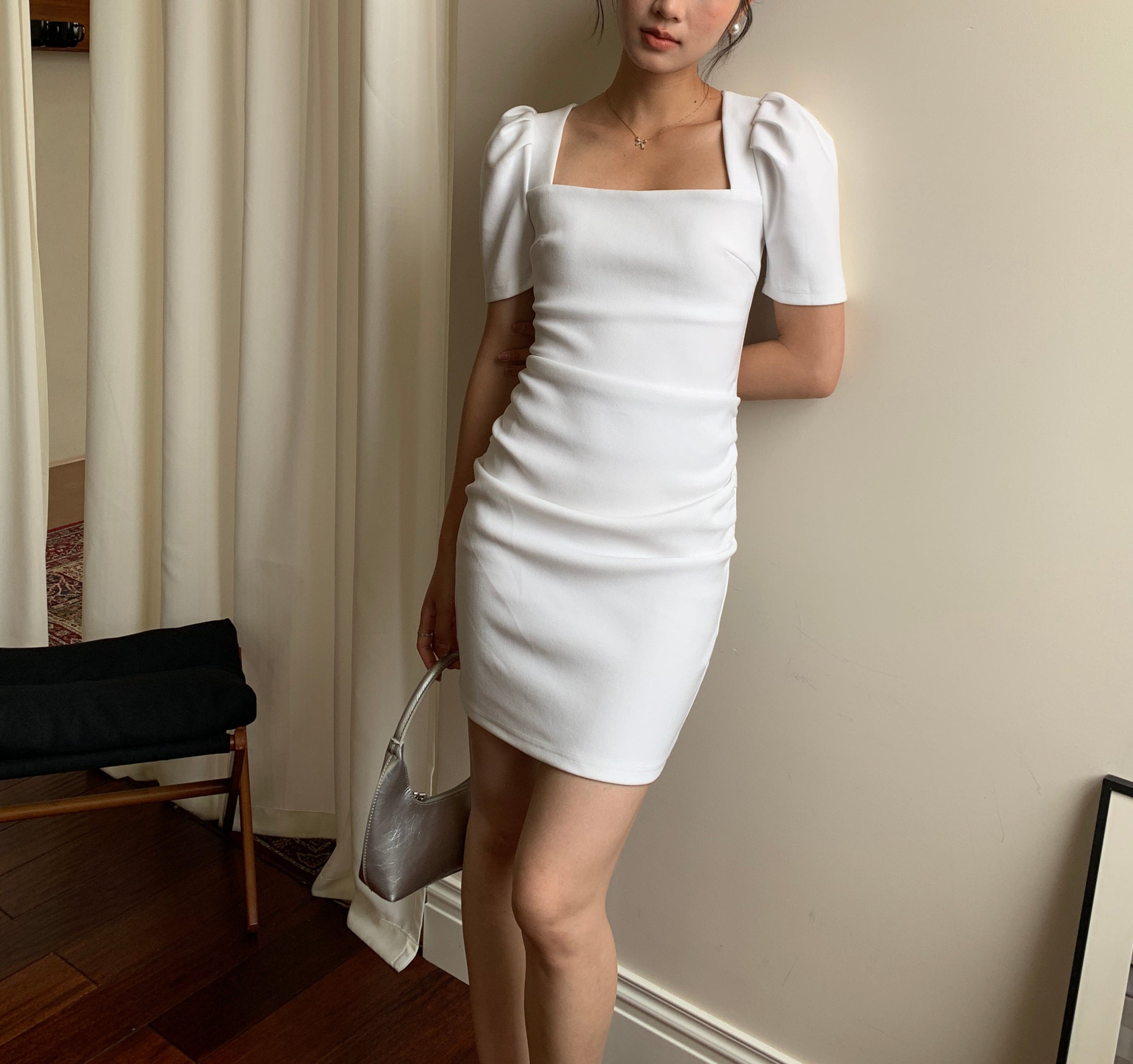 Penns dress (READY STOCK IN BLACK&WHITE (S))