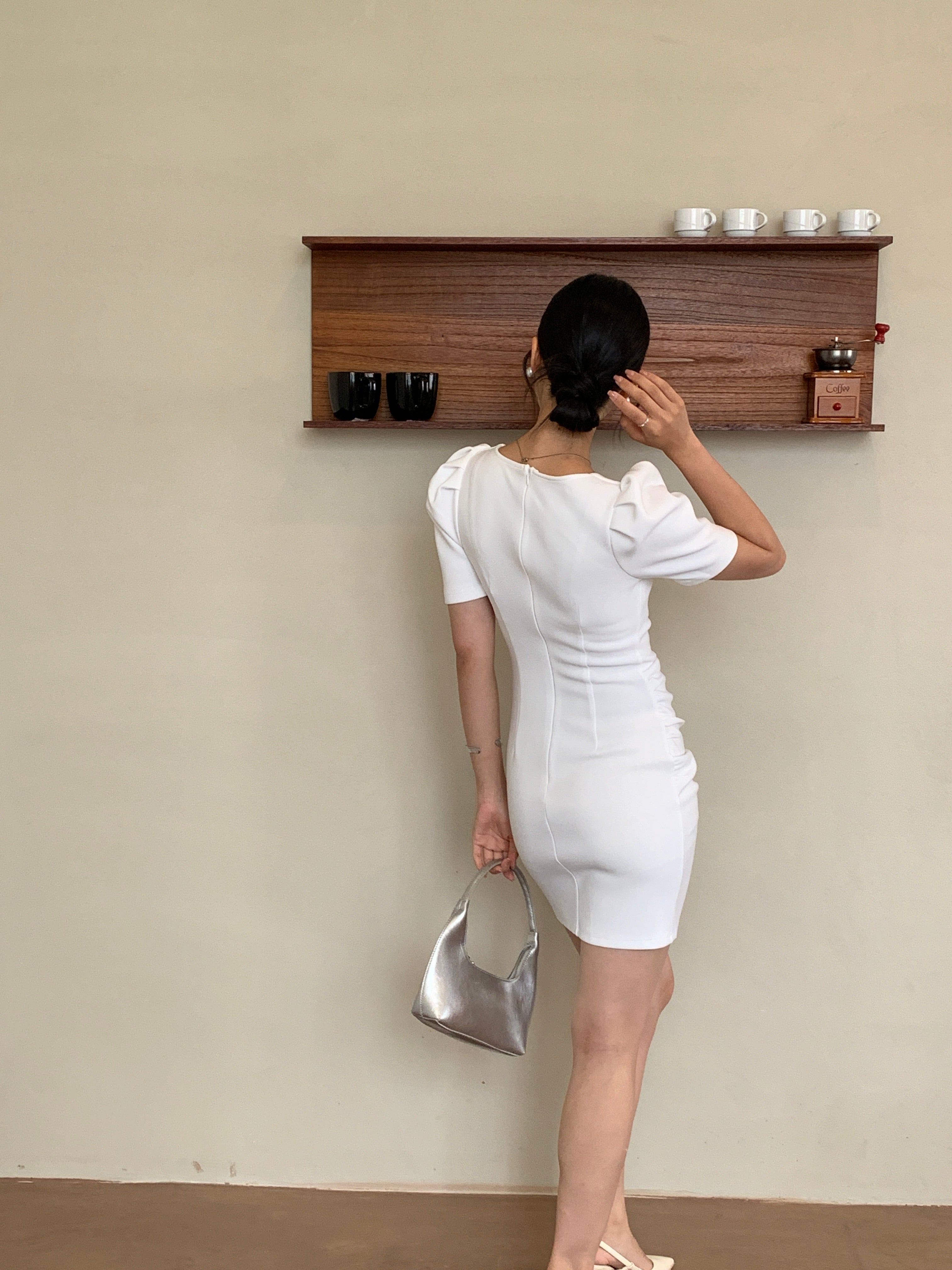 Penns dress (READY STOCK IN BLACK&WHITE (S))