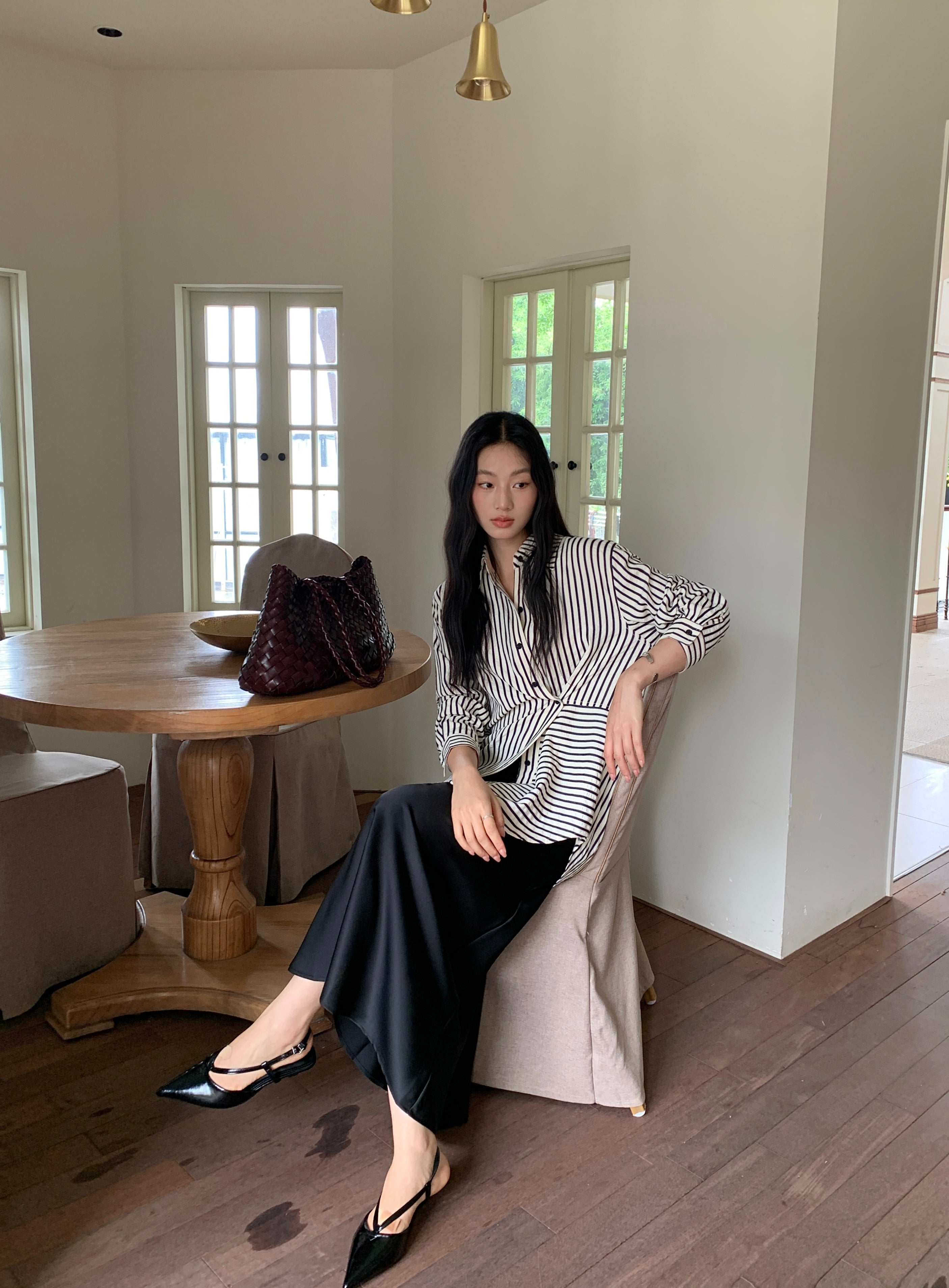 Satin Midi Skirt (ready stock/ 12 colours)