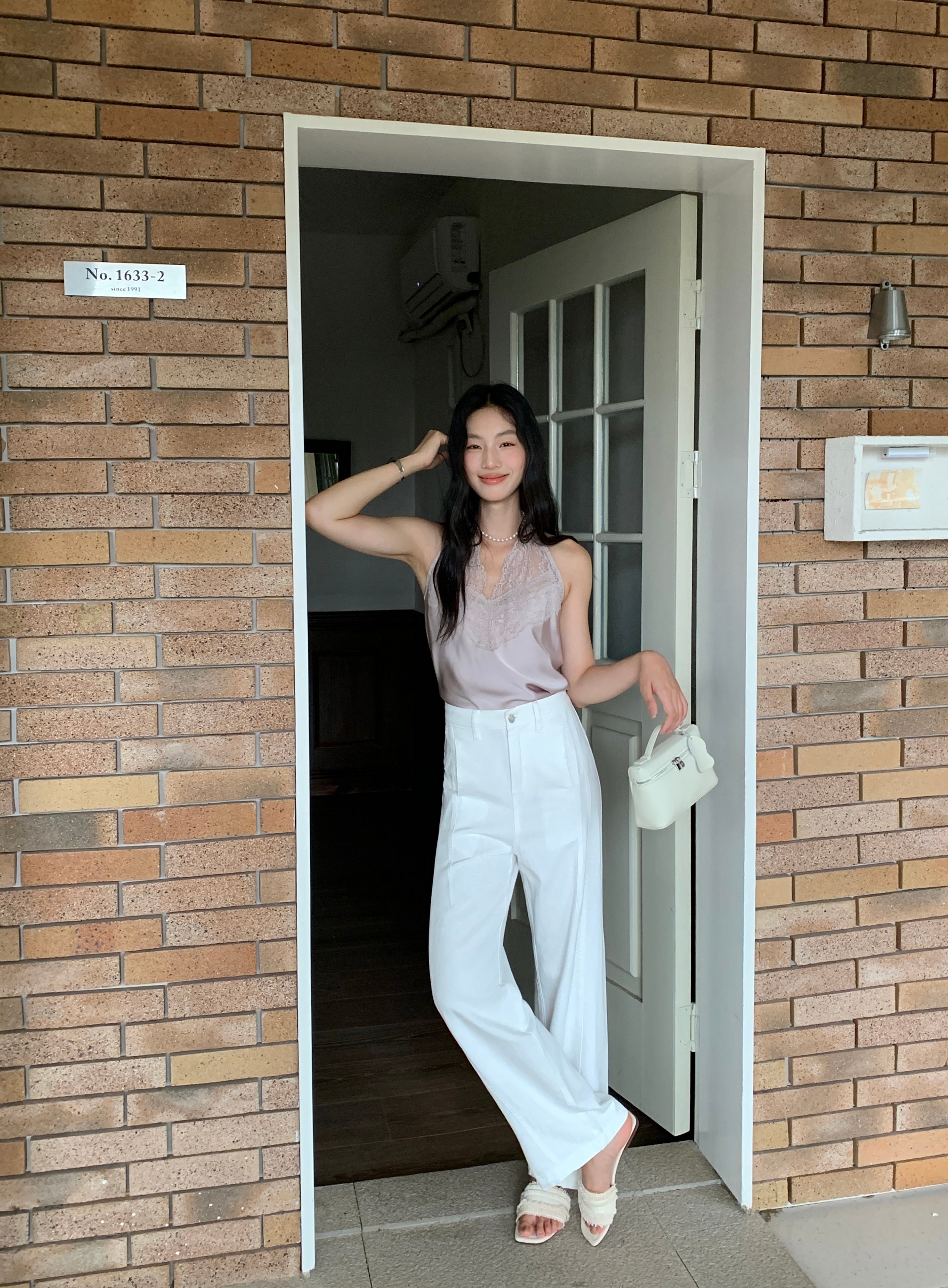 Dominique Top (ready stock)