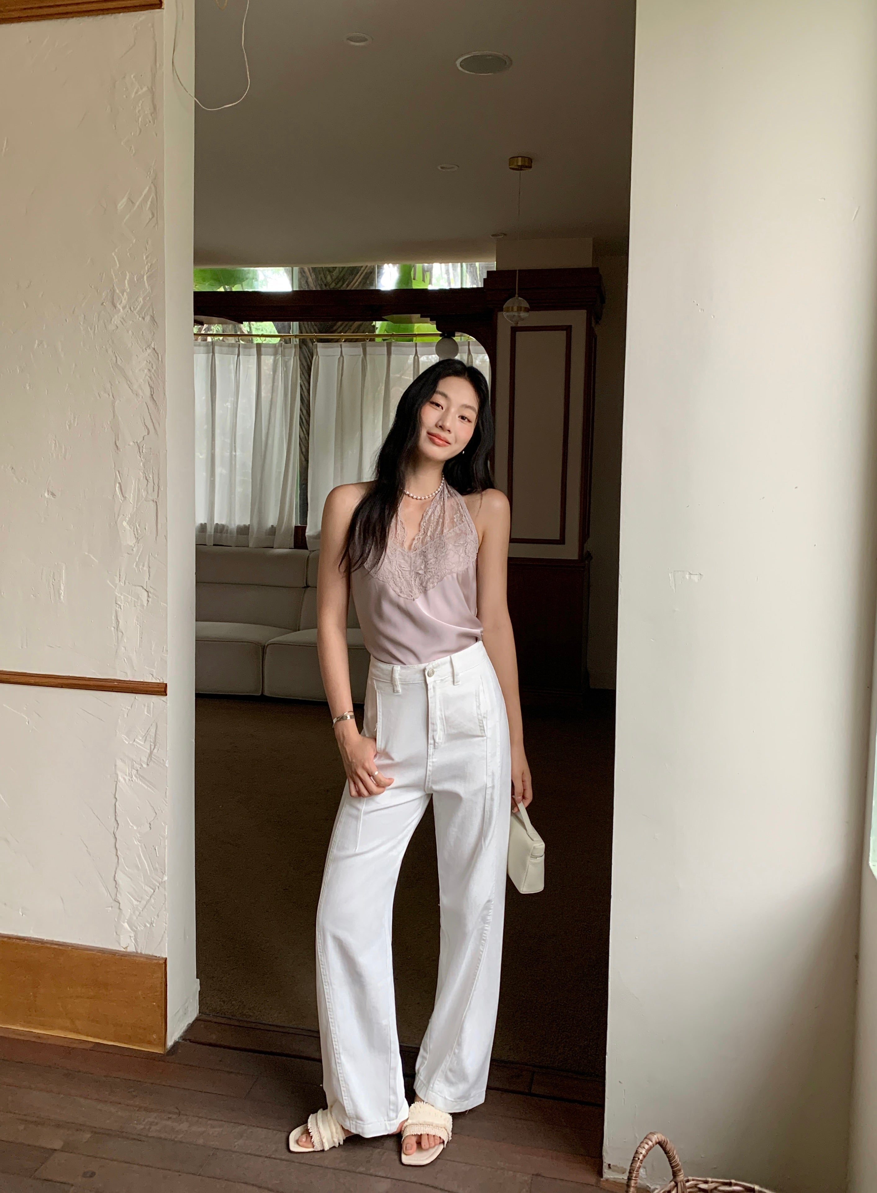 Dominique Top (ready stock)