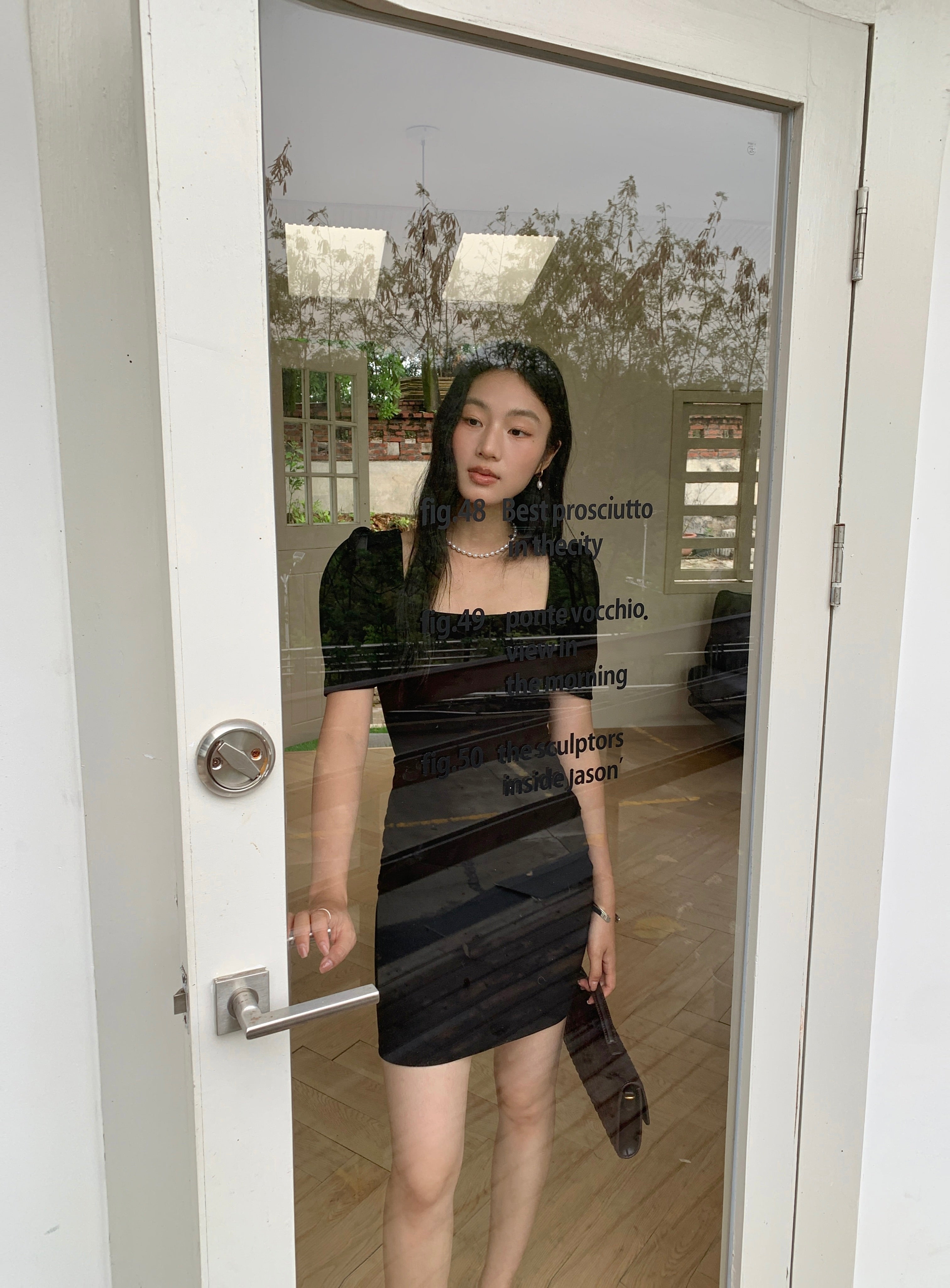 Penns dress (READY STOCK IN BLACK&WHITE (S))