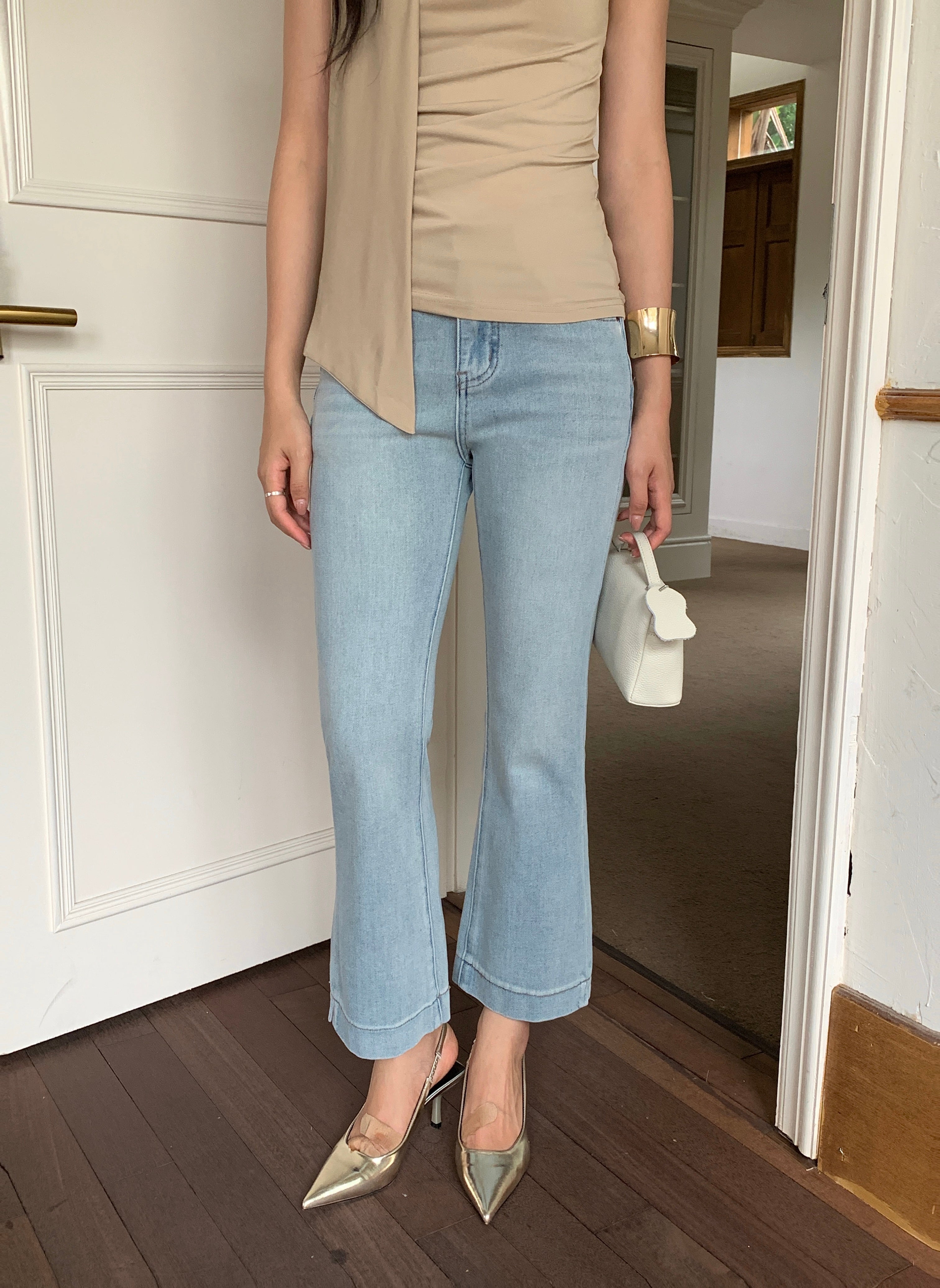 Balliese jeans (ready stock in light blue/ 4 colours)