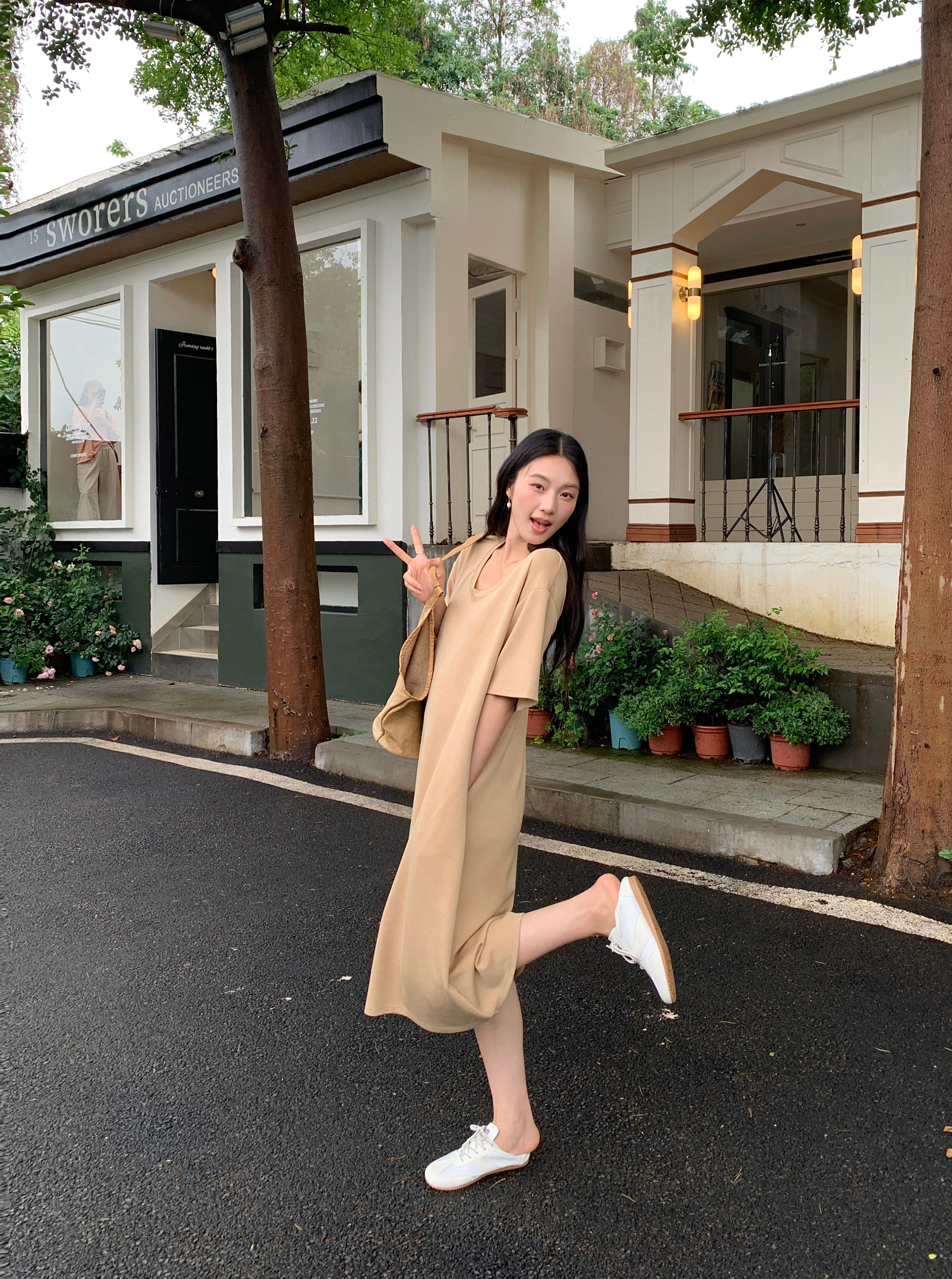 Una dress (ready stock in S)