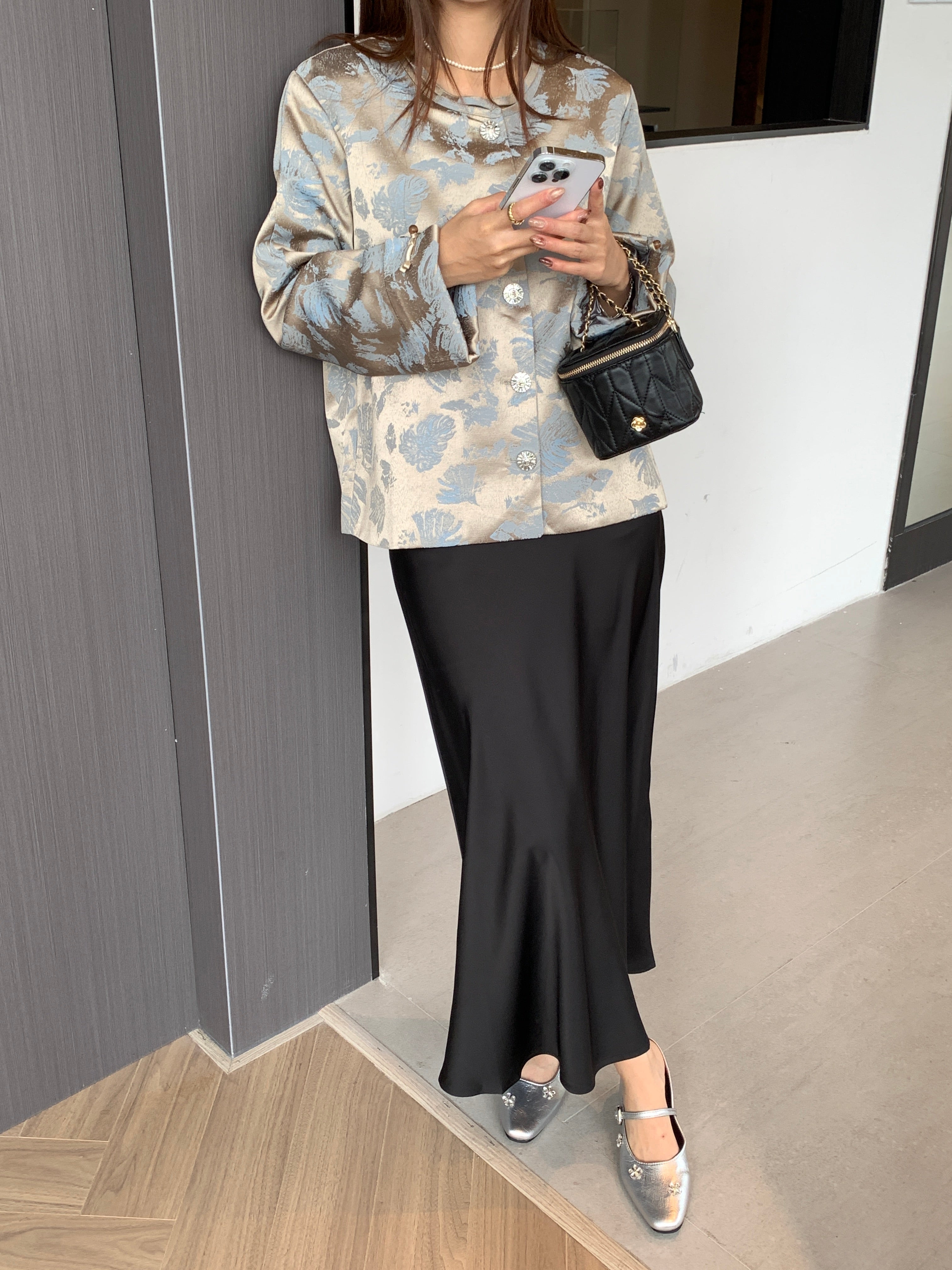 Gionna oriental jacket top (ready stock in XL&2XL)