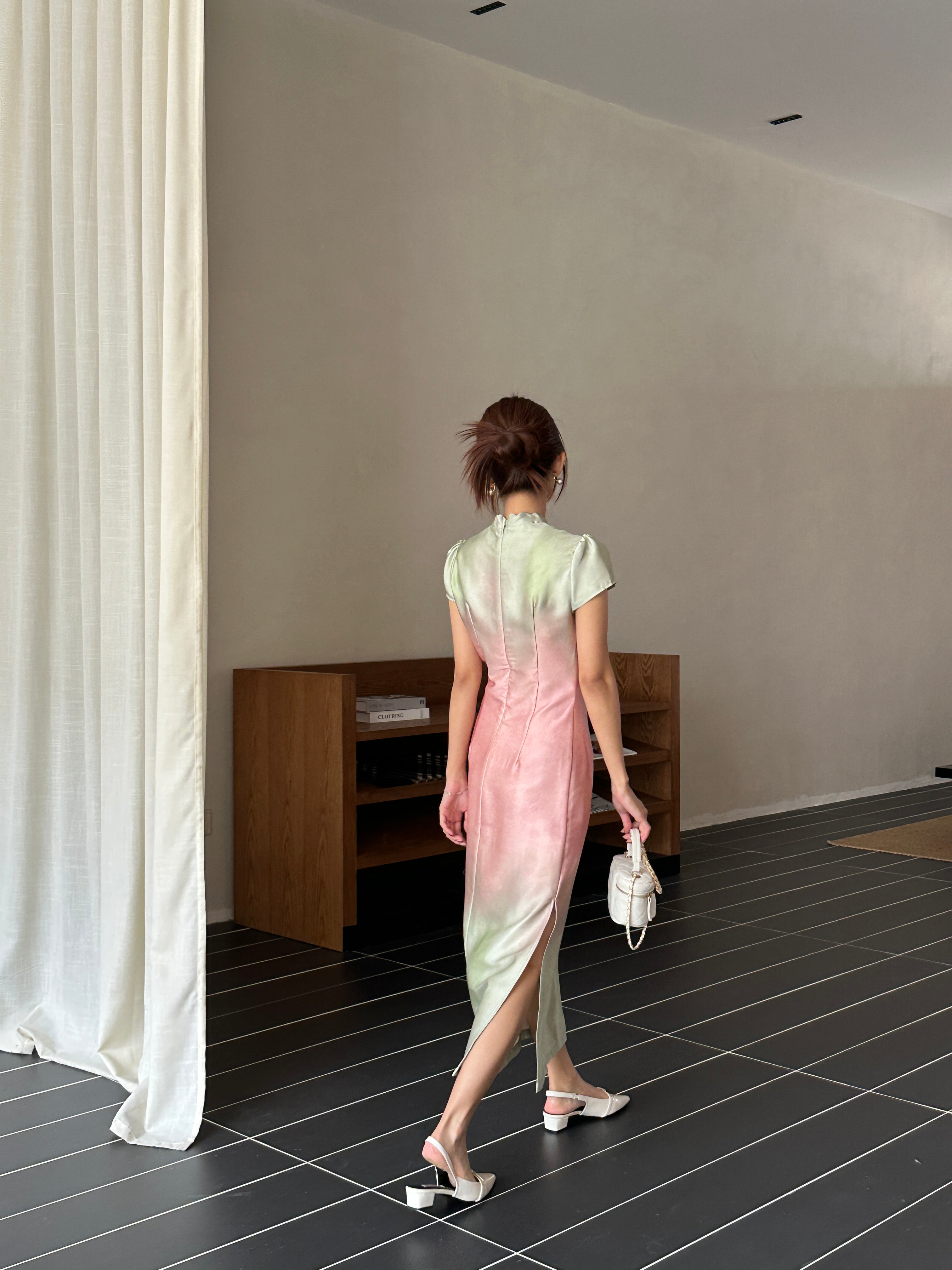 Sorbet cheongsam (ready stock in S)