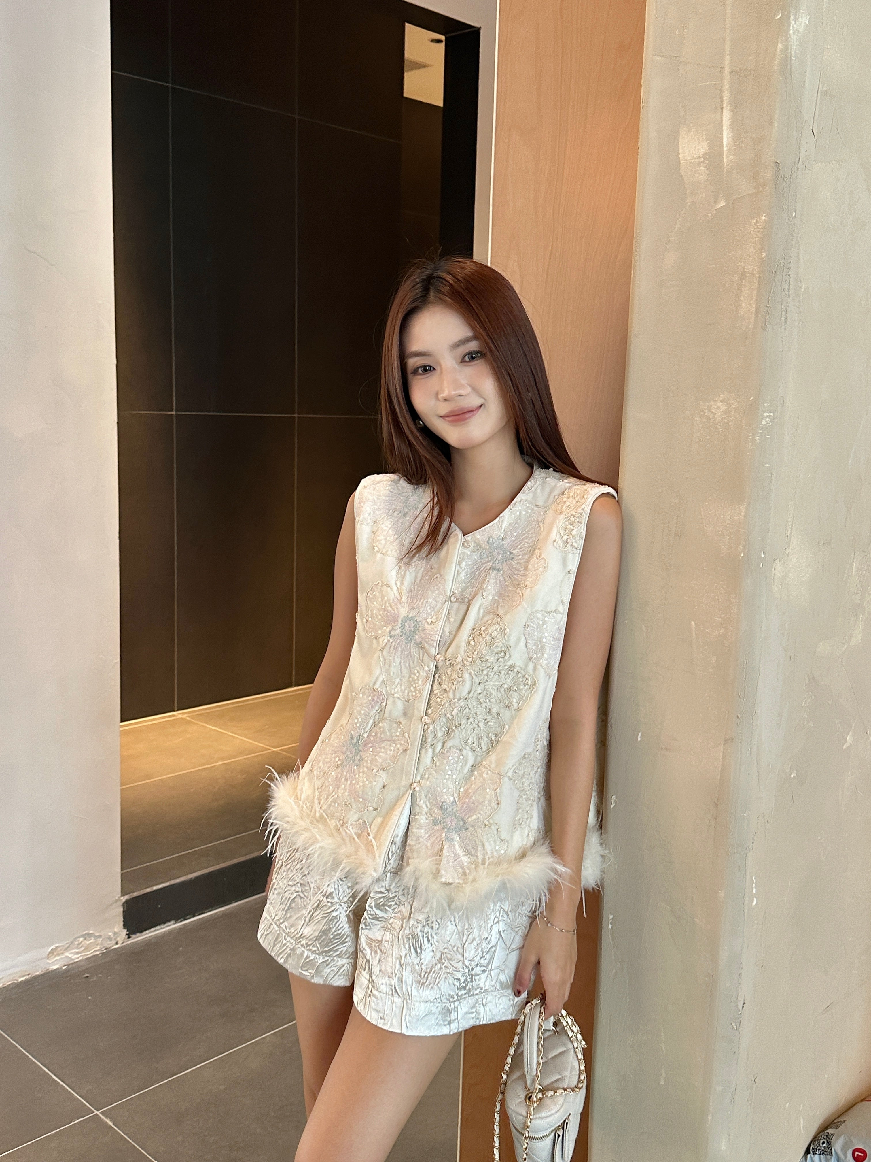 Hoo oriental top (preorder/ 2 colours)