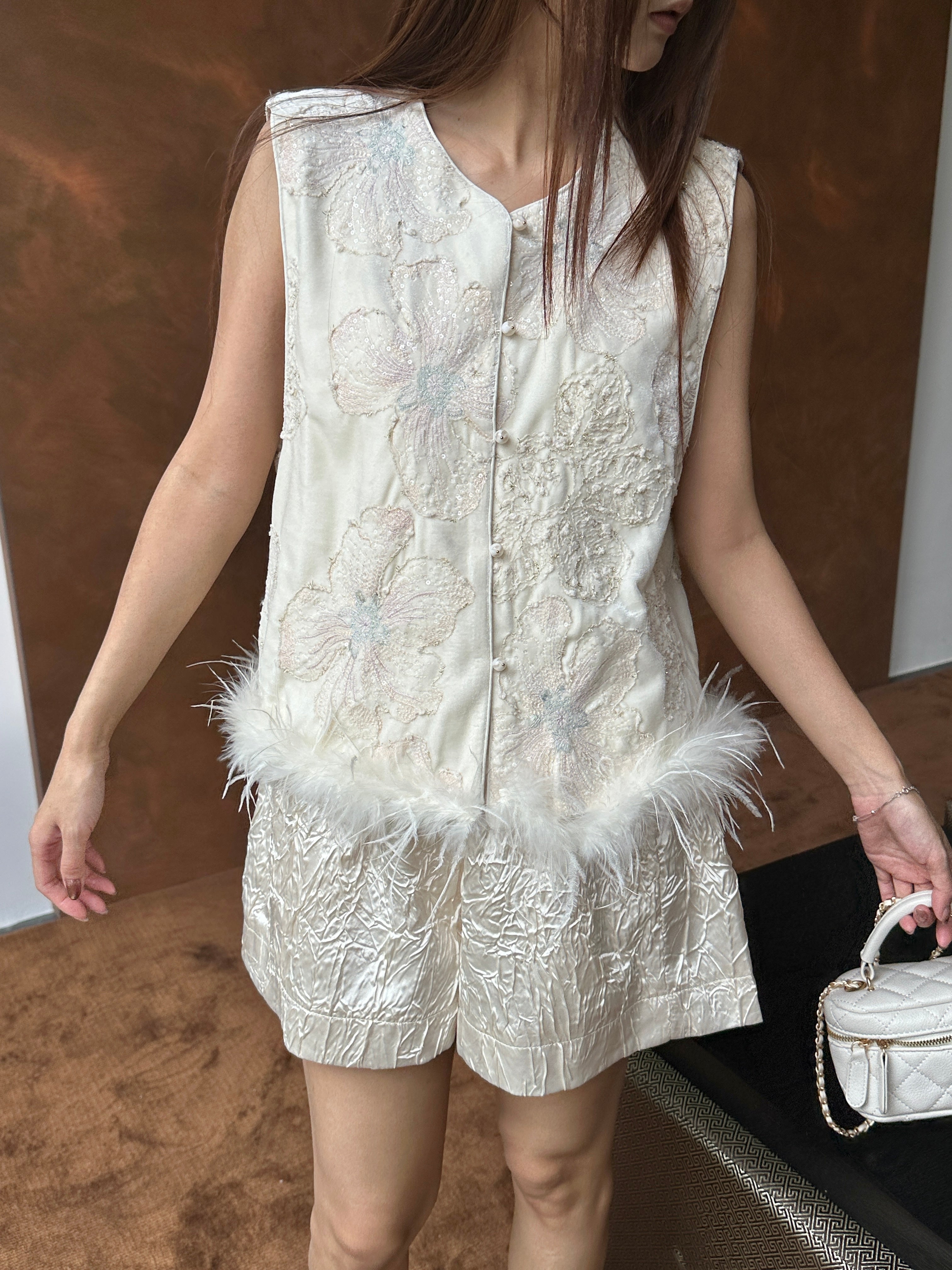 Hoo oriental top (preorder/ 2 colours)