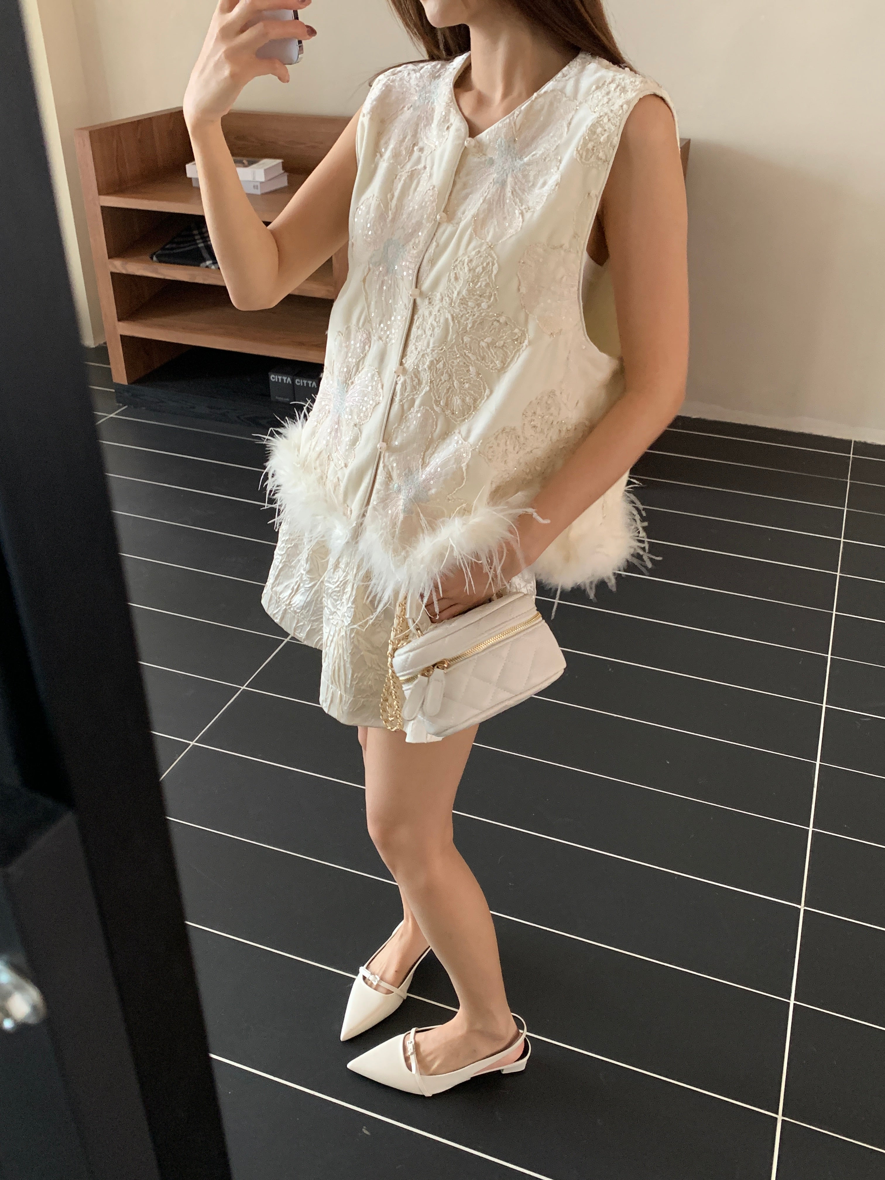 Hoo oriental top (preorder/ 2 colours)