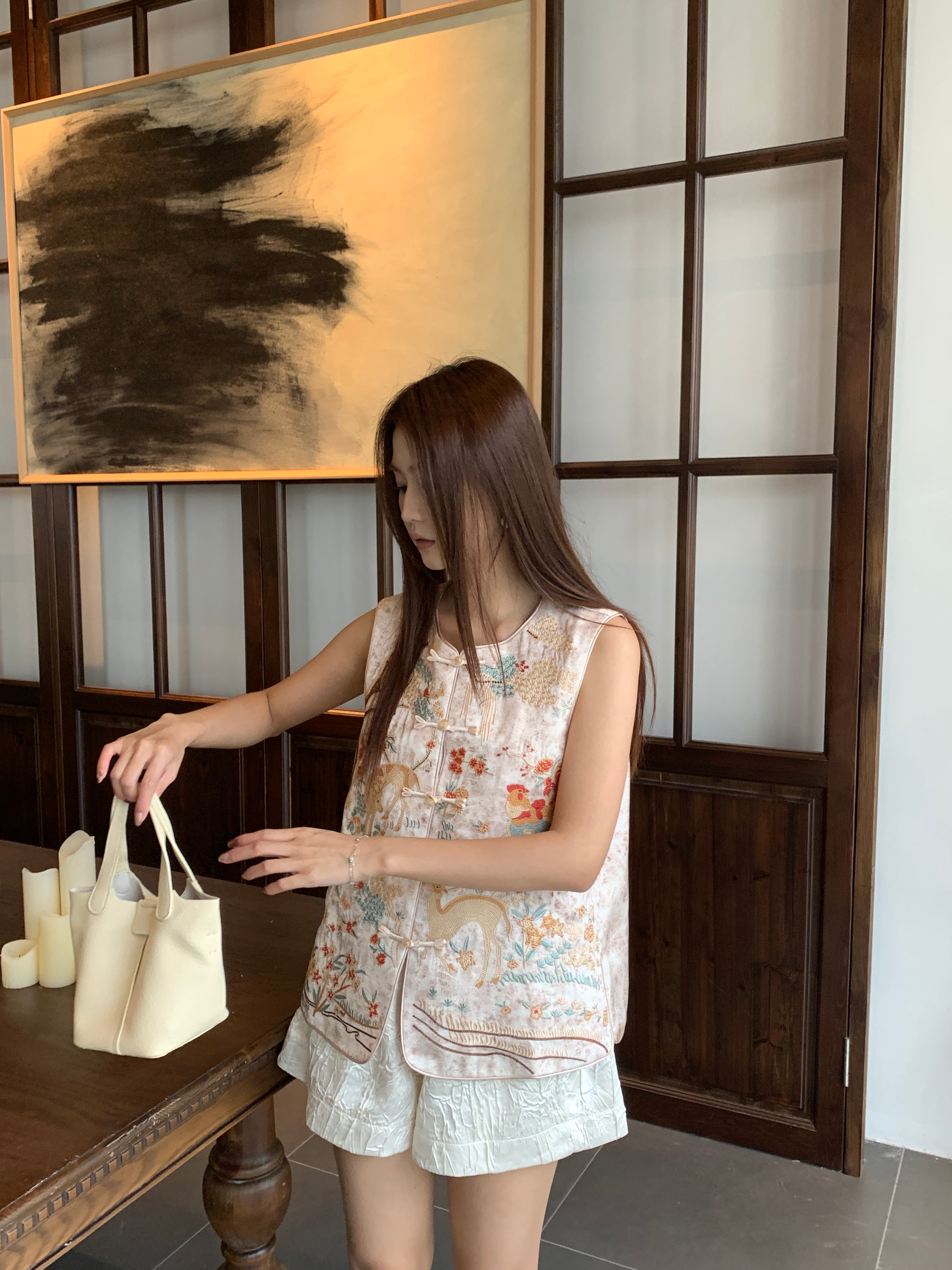 Deer oriental top (preorder)