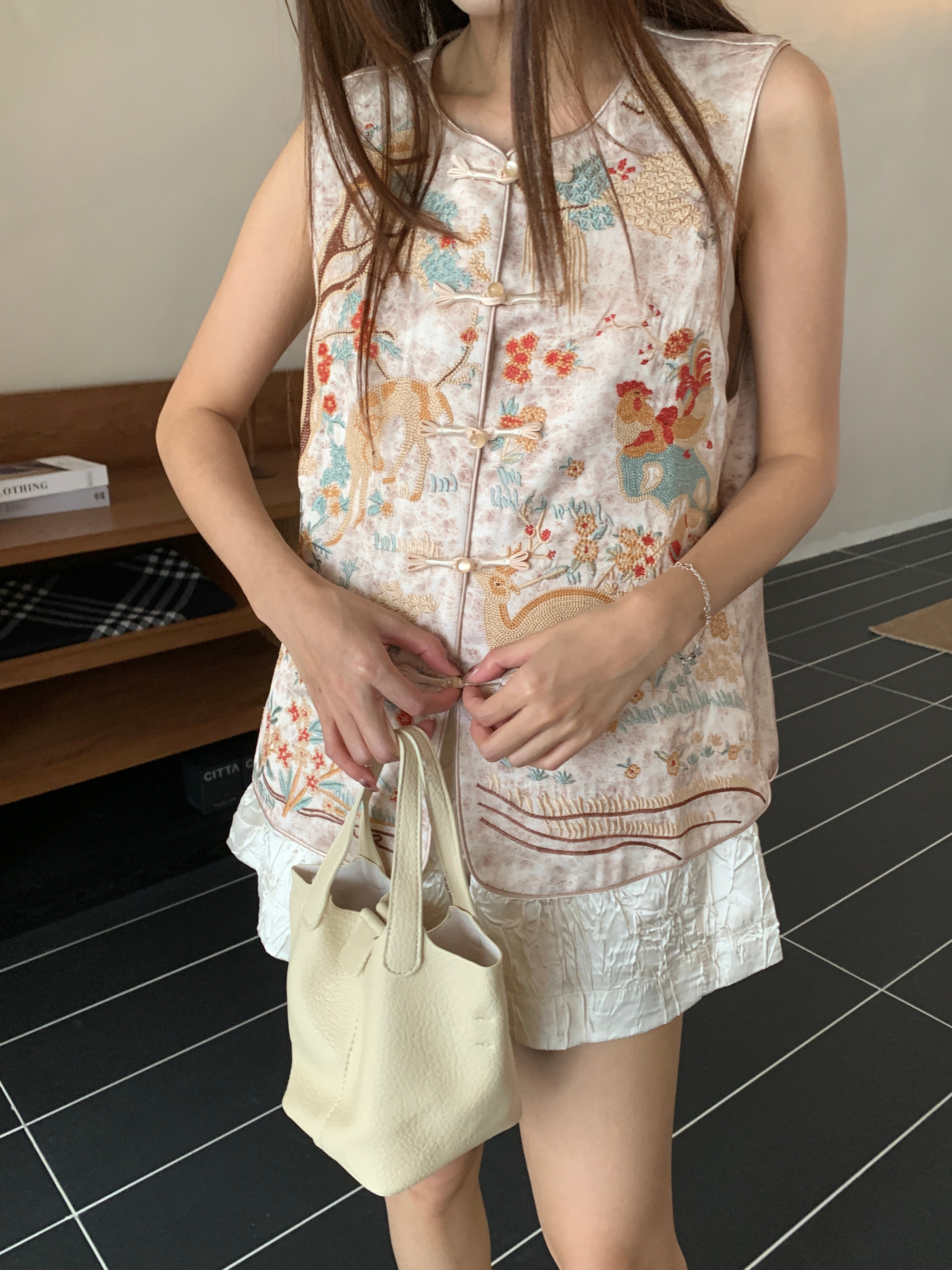 Deer oriental top (preorder)