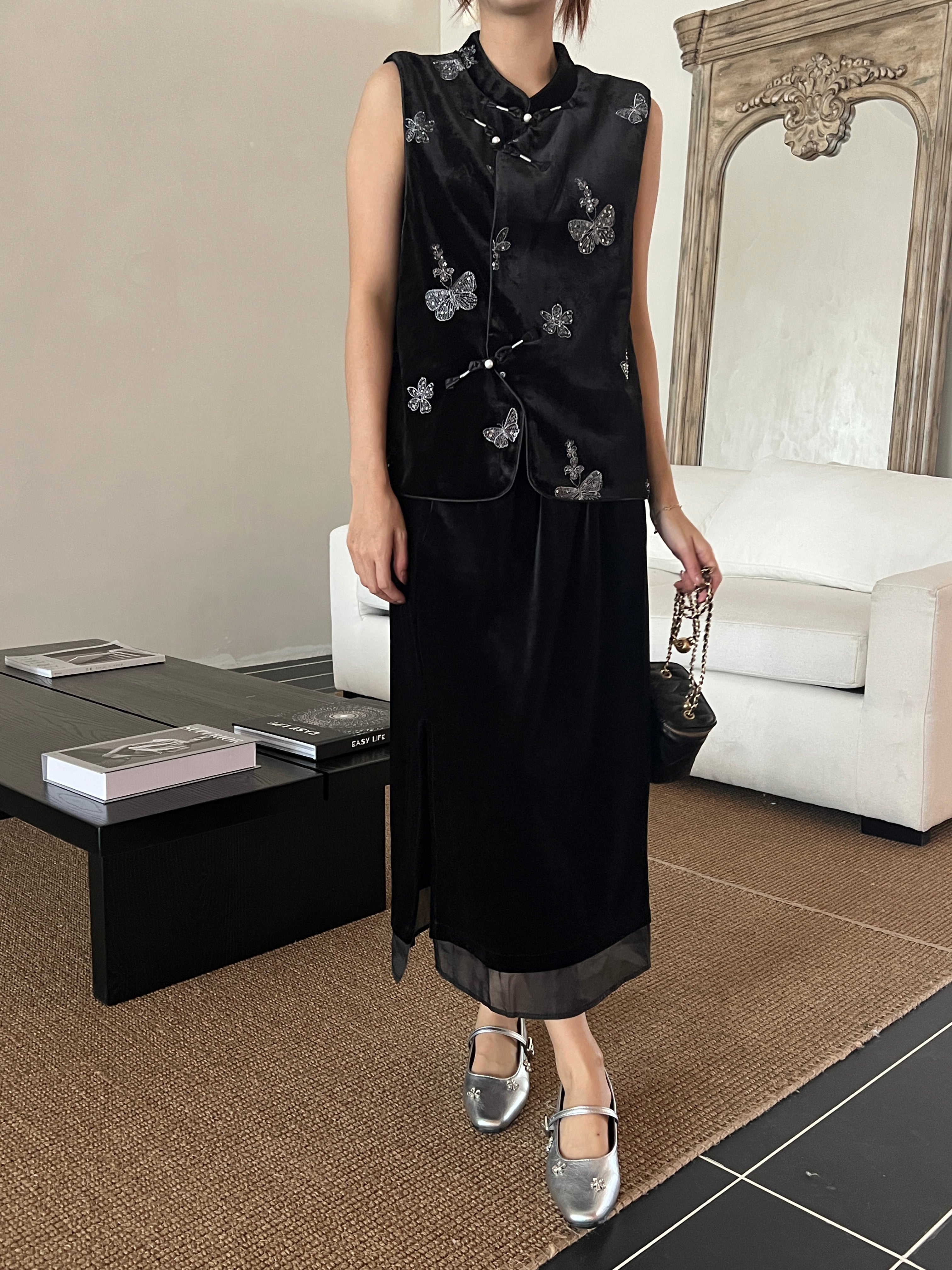 Butterfly oriental set (ready stock in XL)