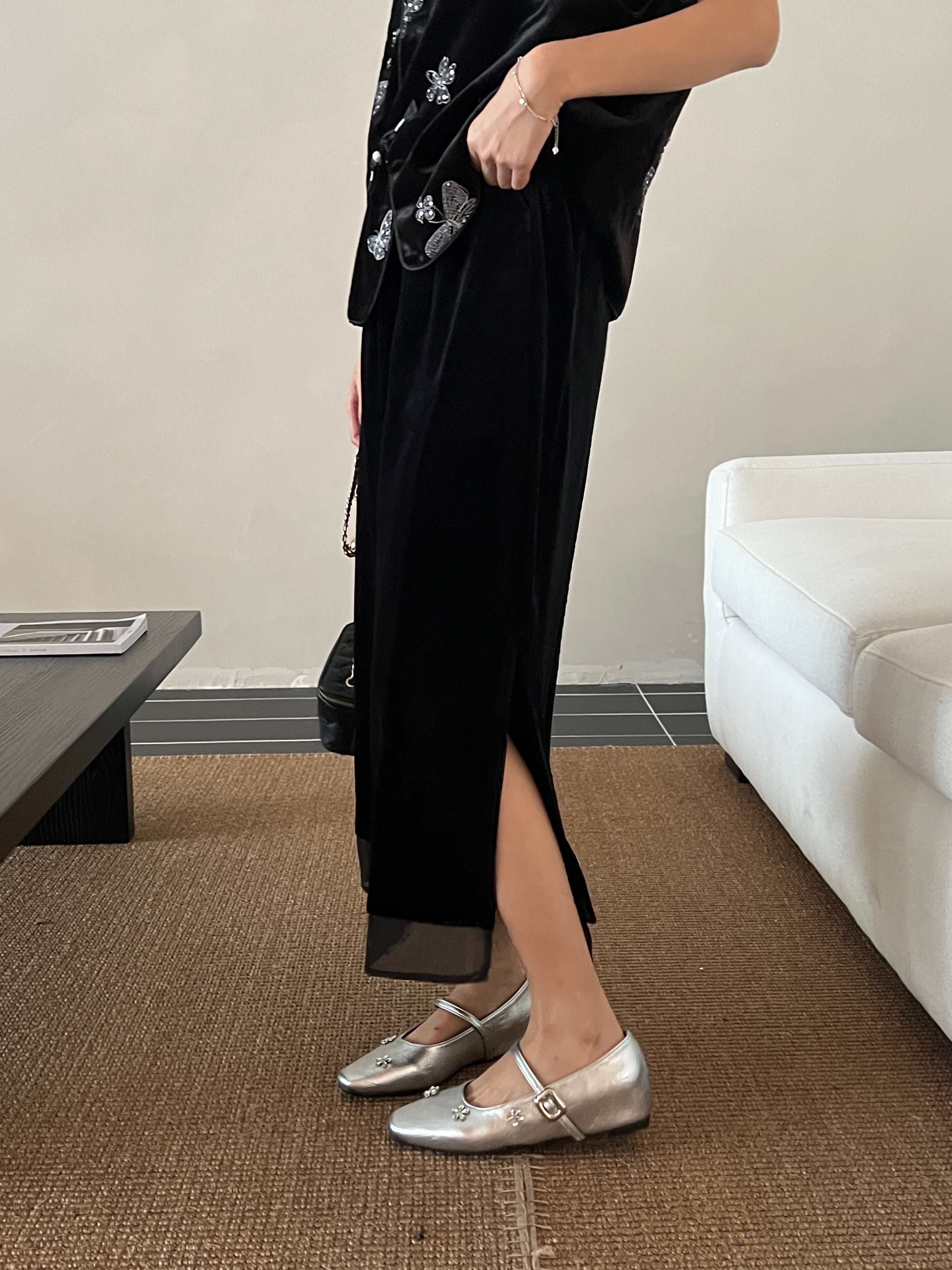 Butterfly oriental set (ready stock in XL)