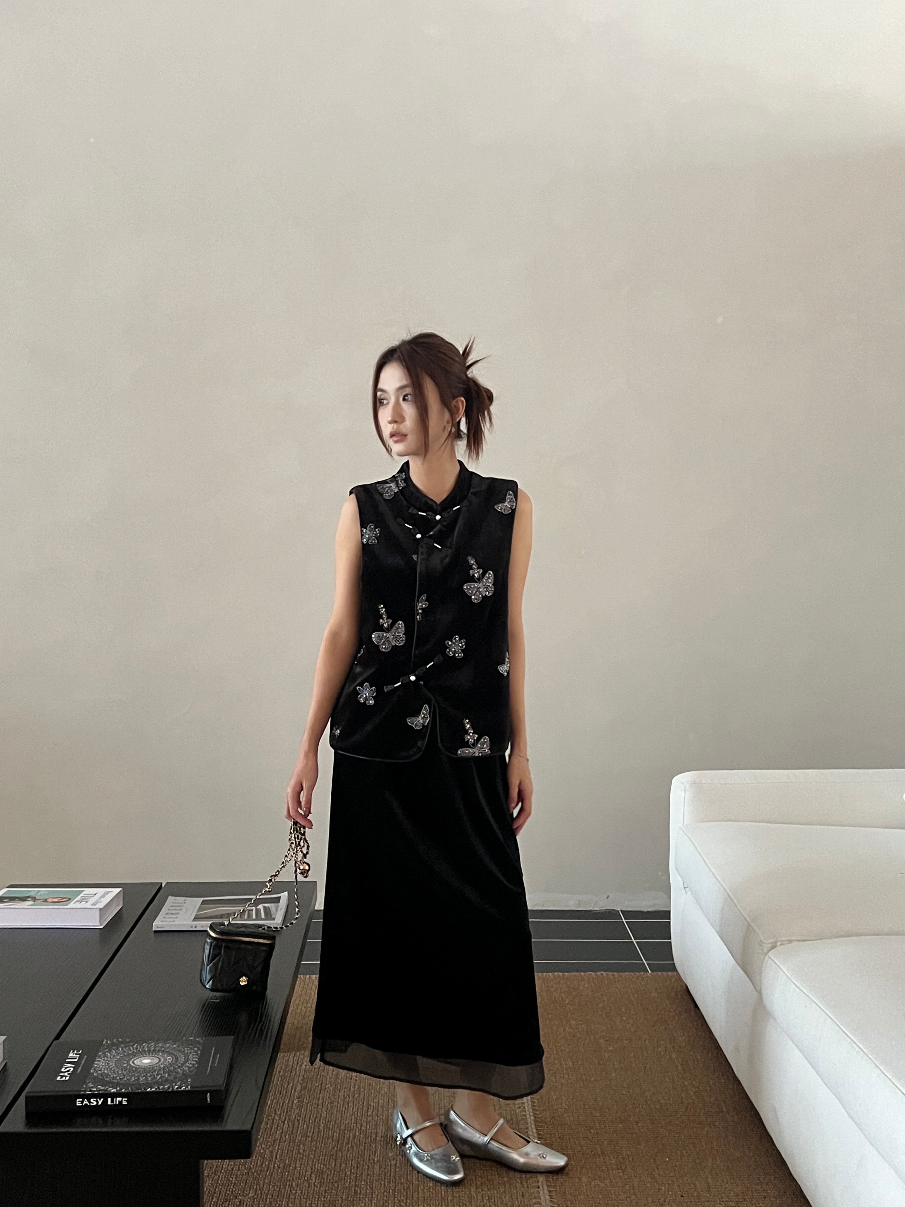 Butterfly oriental set (ready stock in XL)