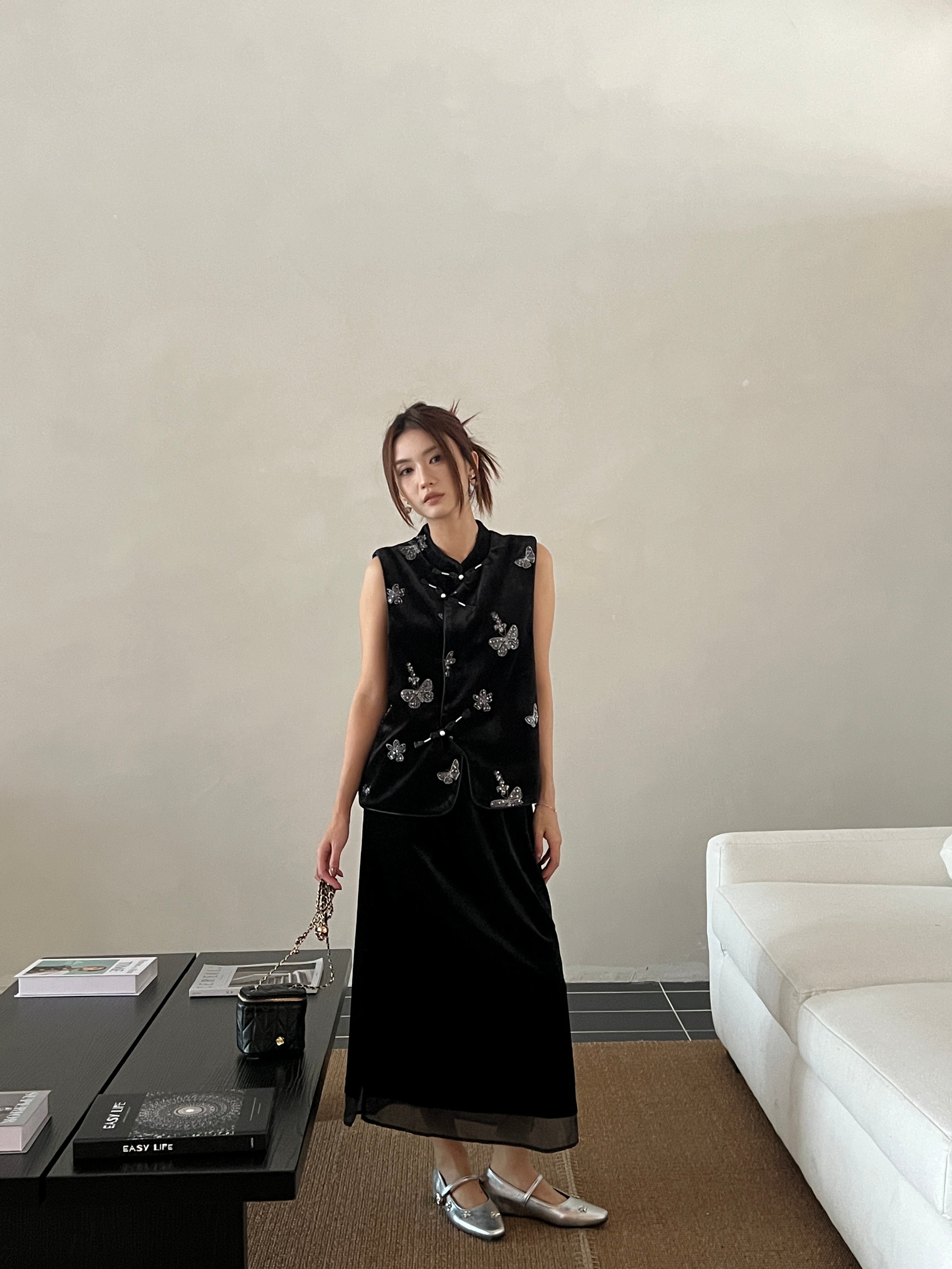 Butterfly oriental set (ready stock in XL)