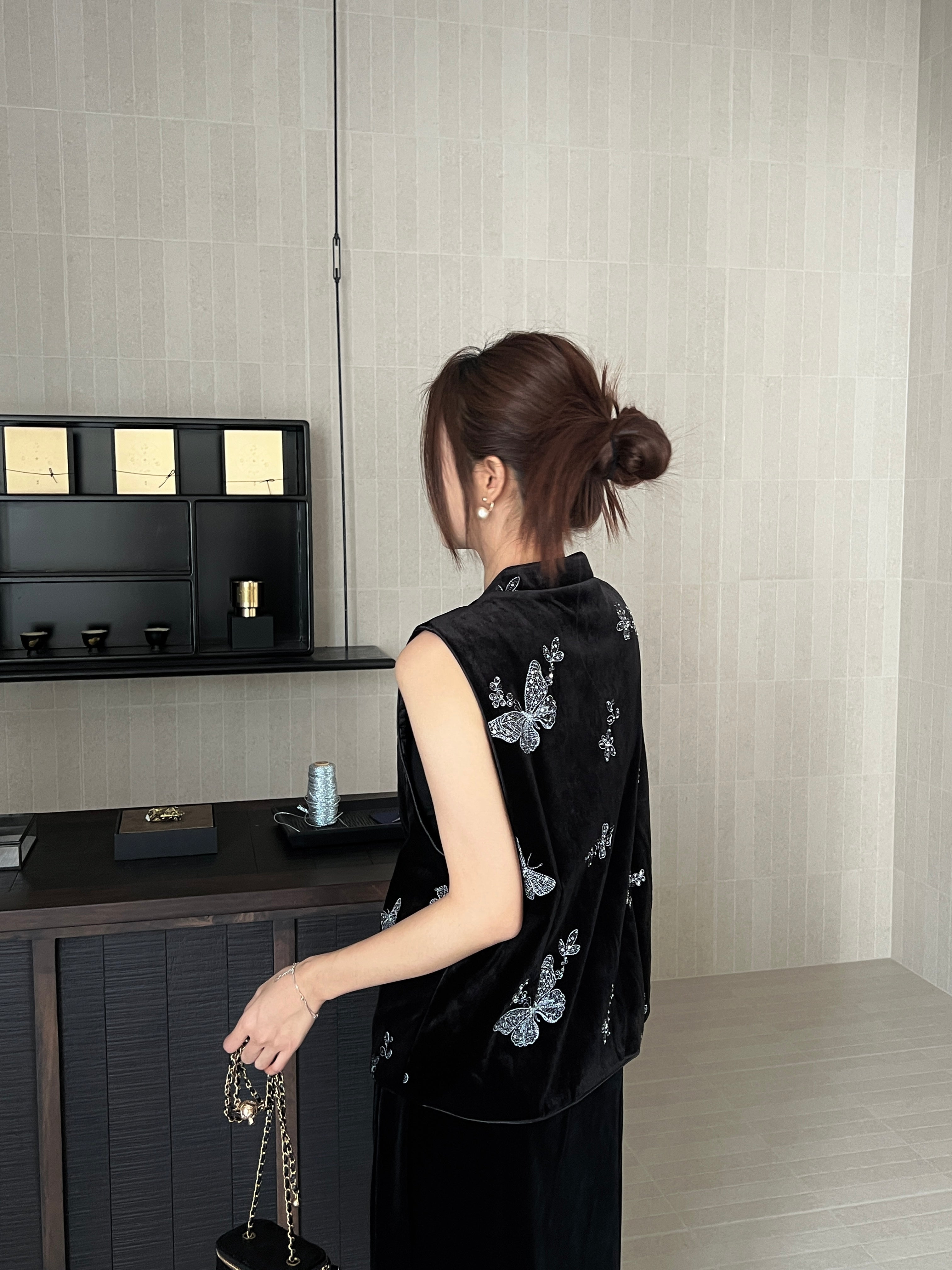 Butterfly oriental set (ready stock in XL)