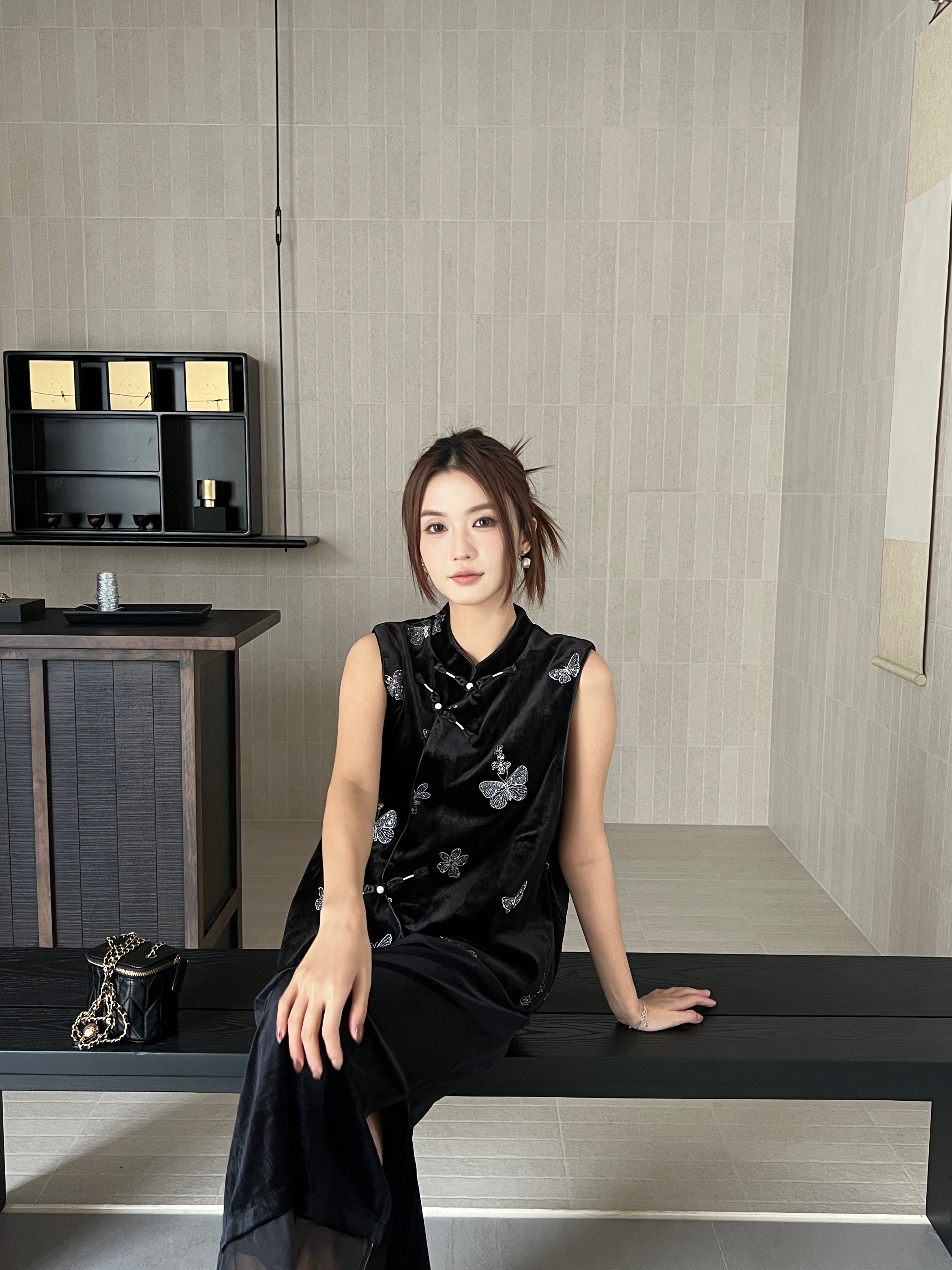 Butterfly oriental set (ready stock in XL)