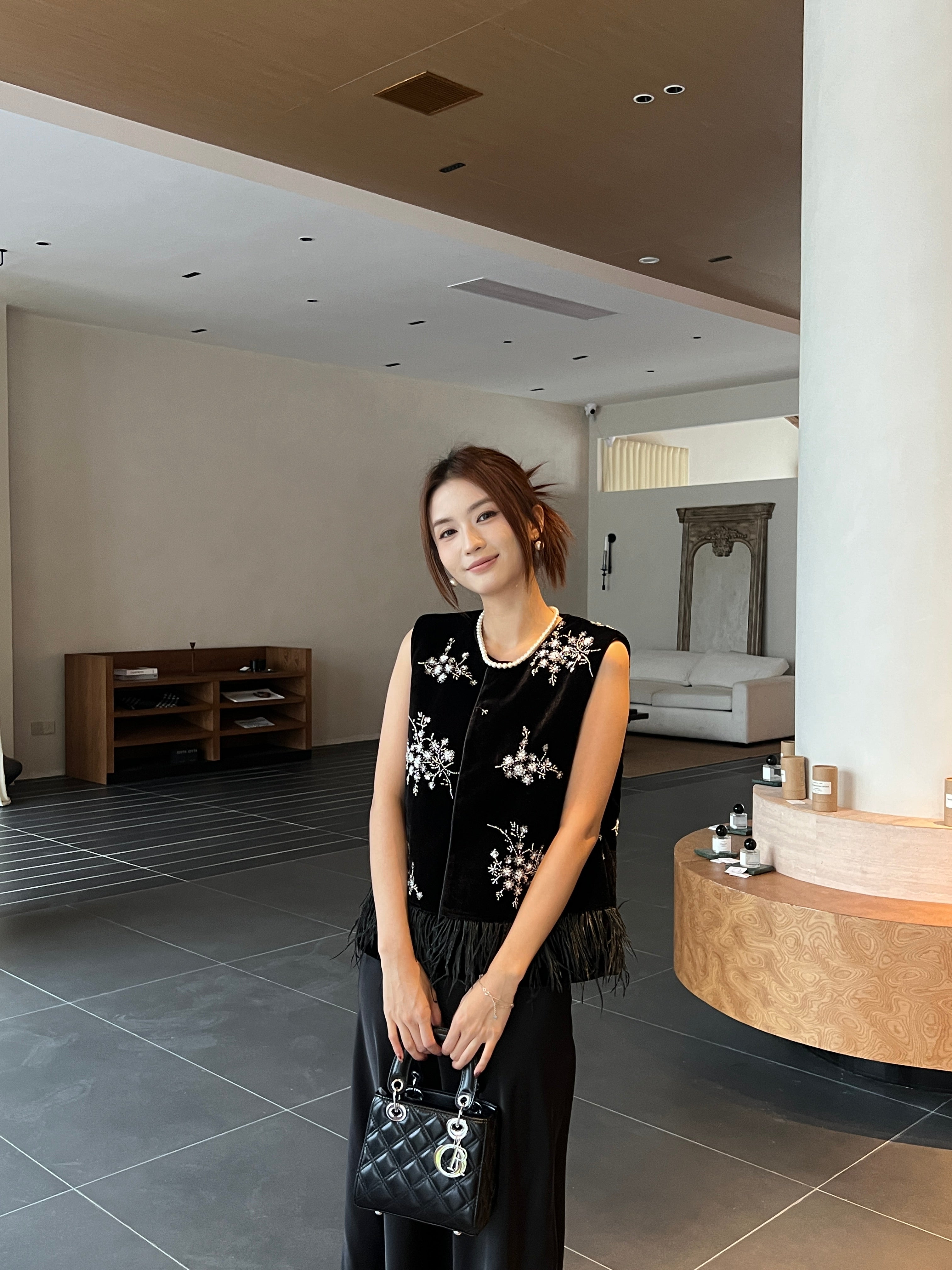 Posme oriental top (ready stock in XL)