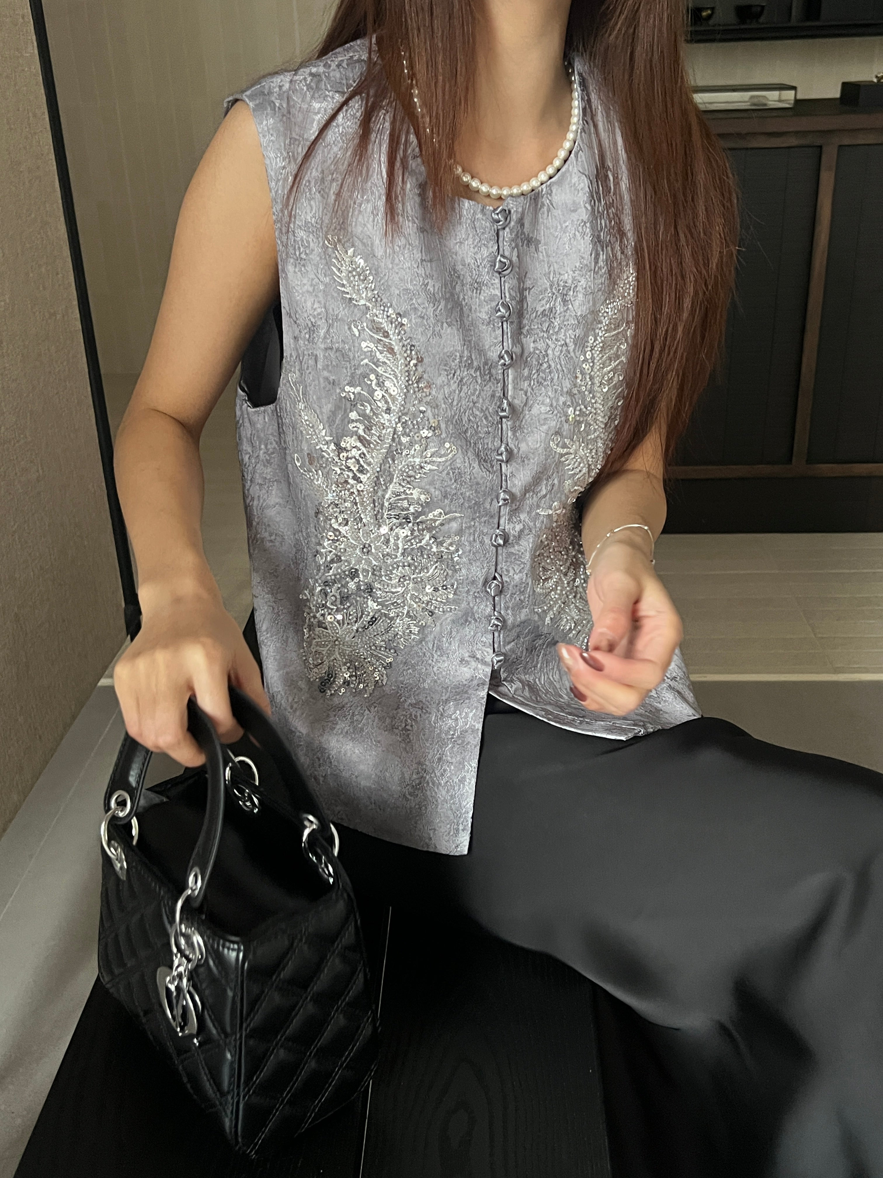 Aliyah oriental top (preorder/ 2 colours)