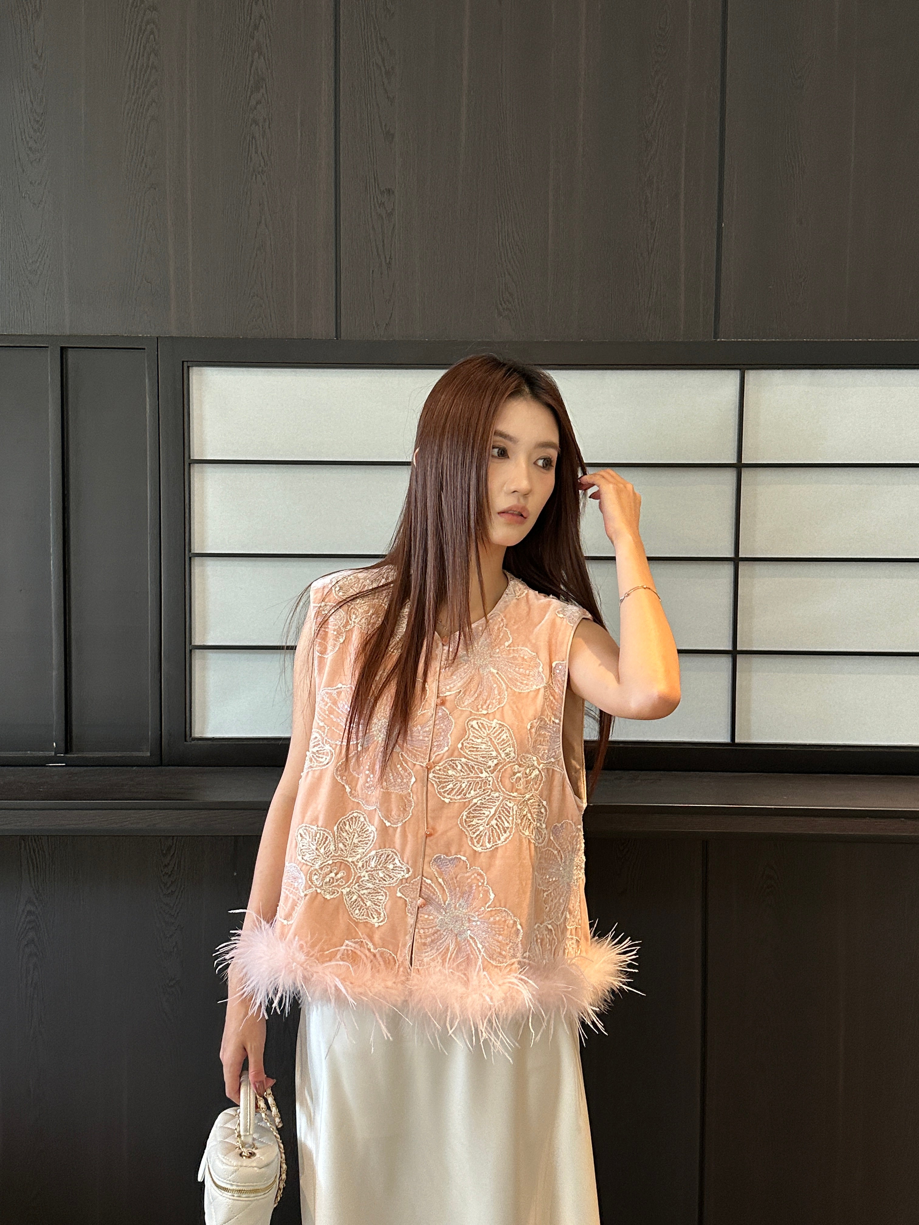 Hoo oriental top (ready stock in XL/ 2 colours)