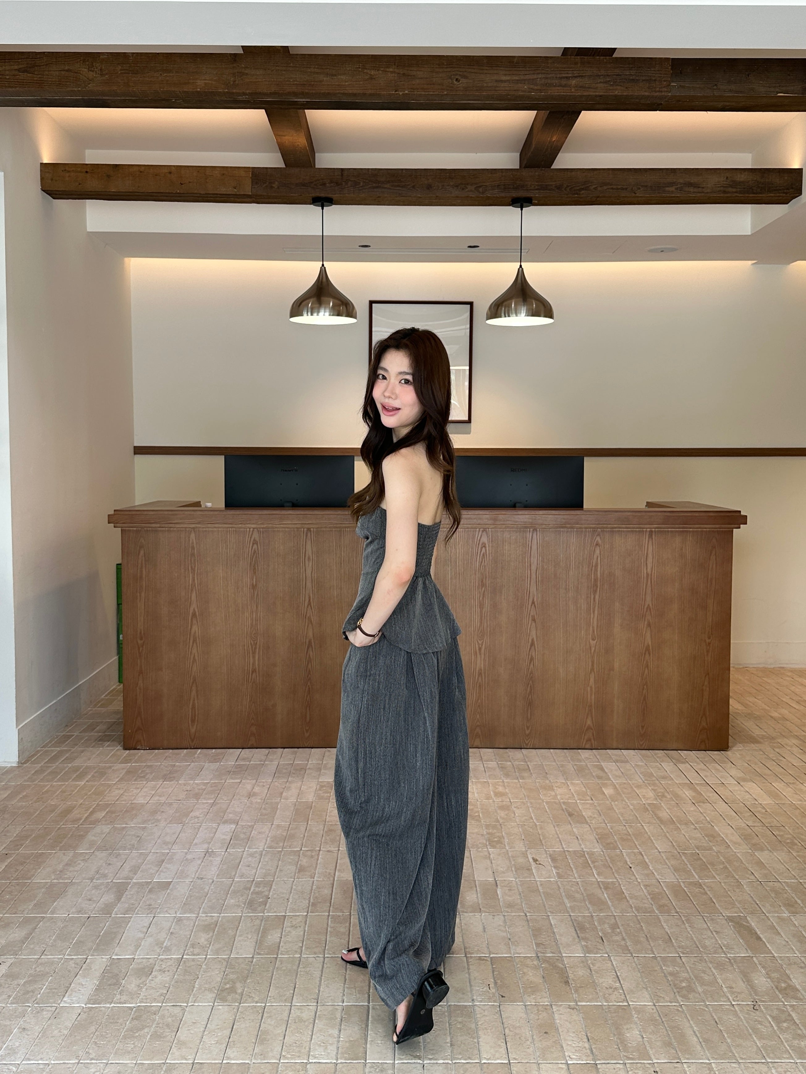 Sloane Peplum Set (preorder/ 2 colours)